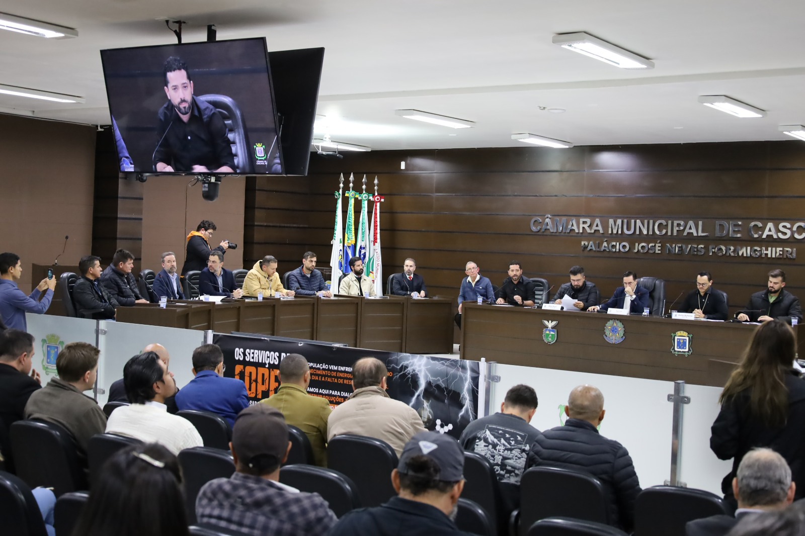 Representantes de Missal participam de Audiência Pública sobre os Serviços da Copel na região