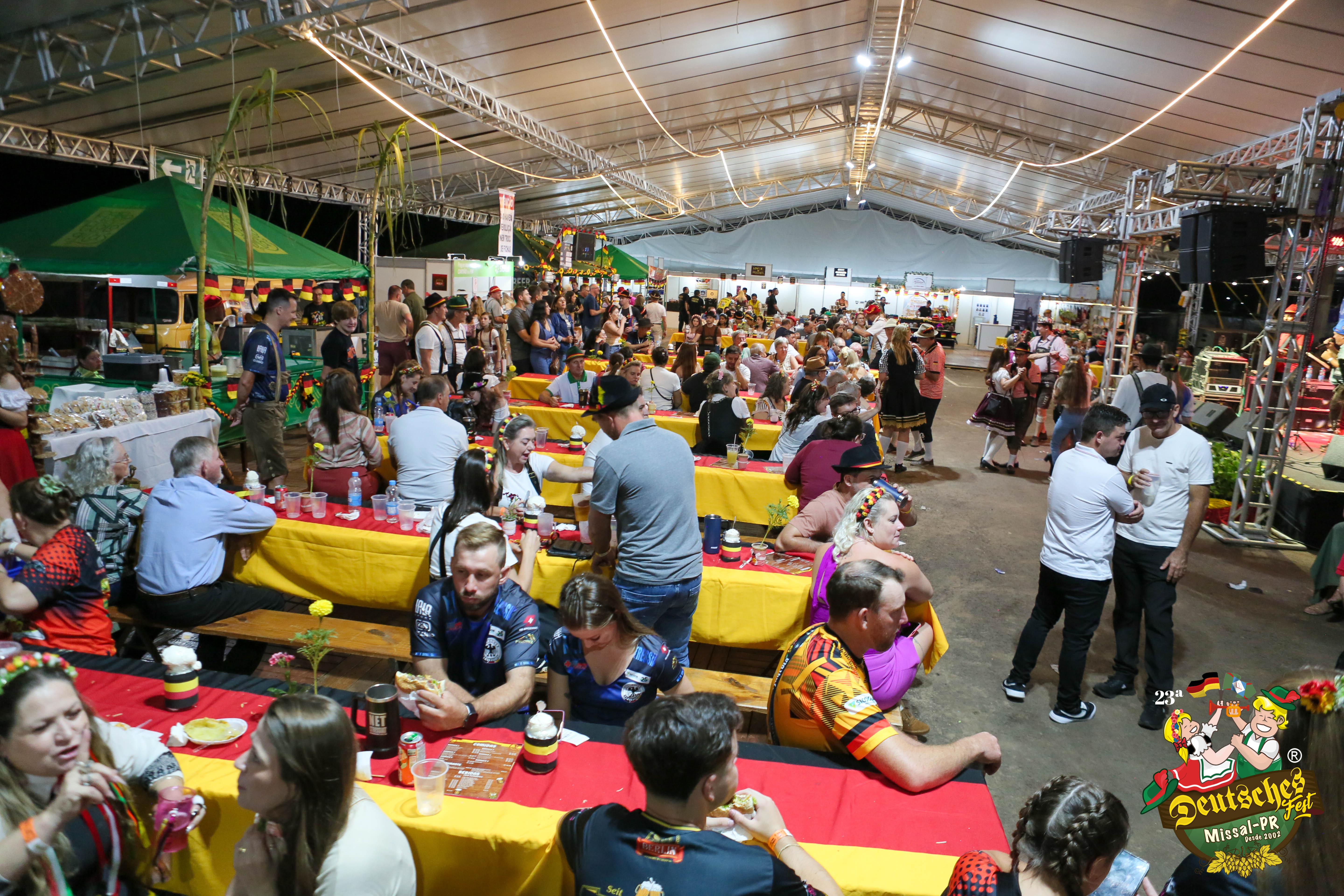 Renda Bruta dos Feirantes na 23ª Deutsches Fest somou mais de 85 mil reais