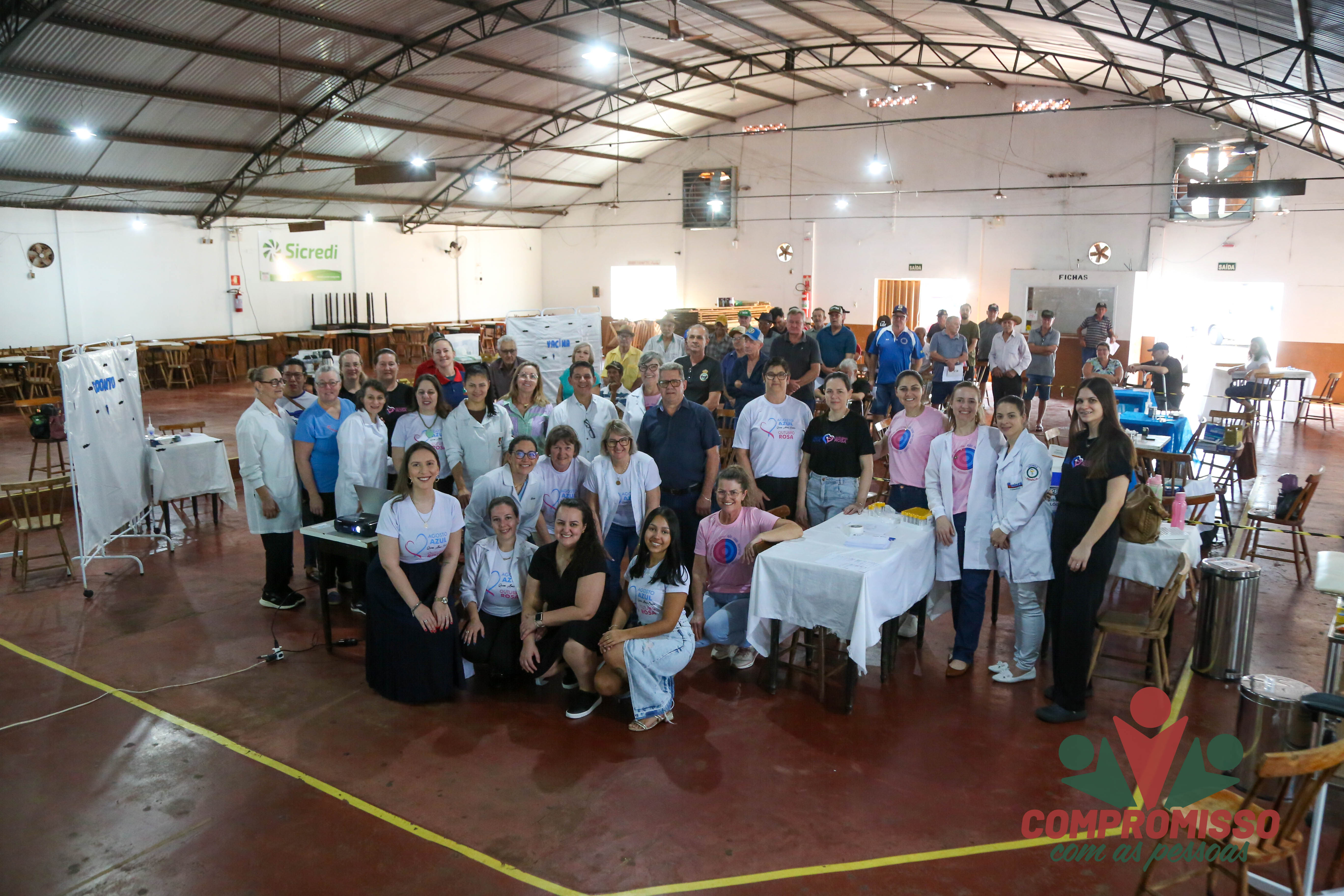 Agosto Azul de Missal foi encerrado com ação em Vista Alegre