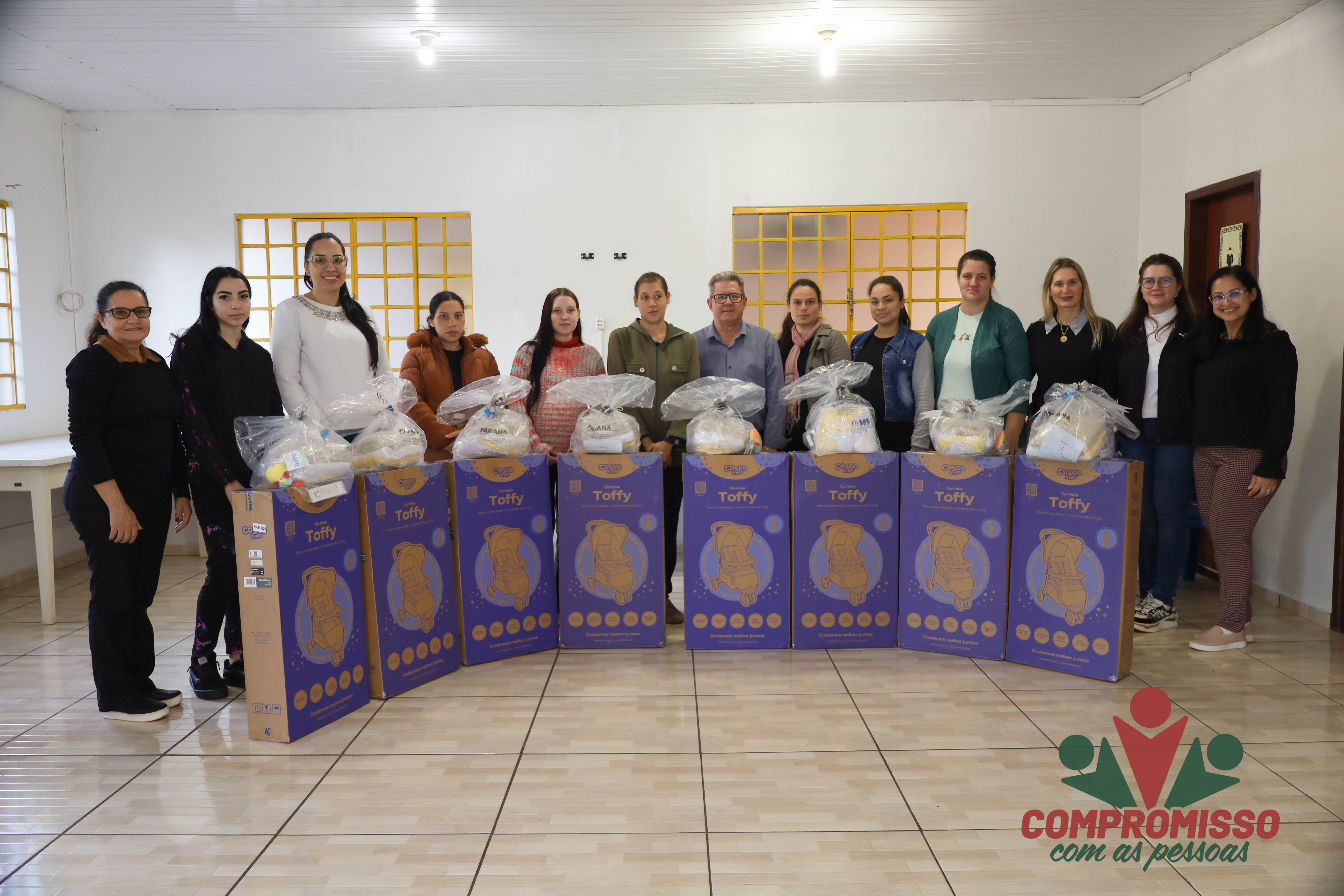 Mães de Missal recebem kits do Programa Nascer Bem Paraná
