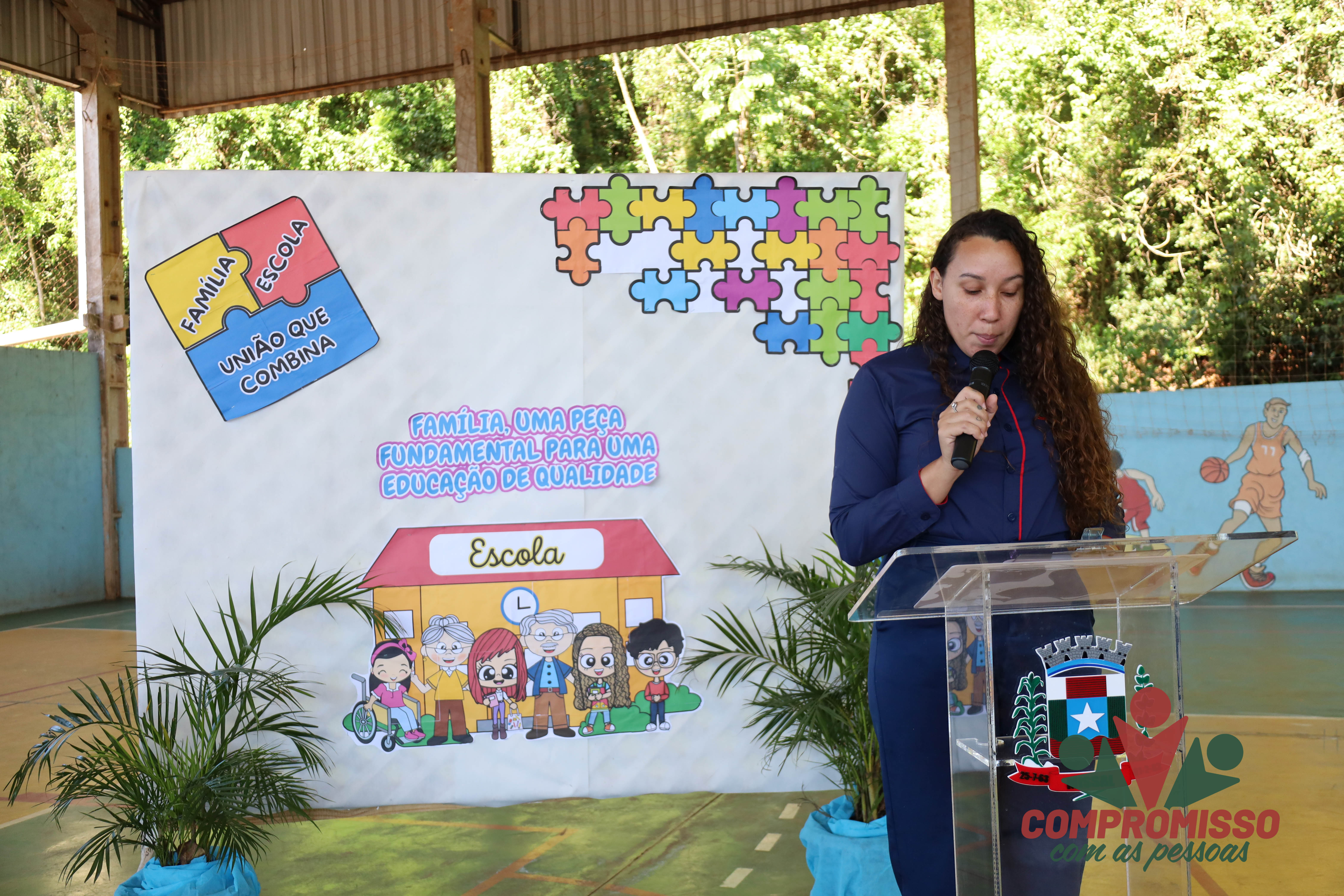 Integração marca o Dia da Família da Escola Epitácio Pessoa