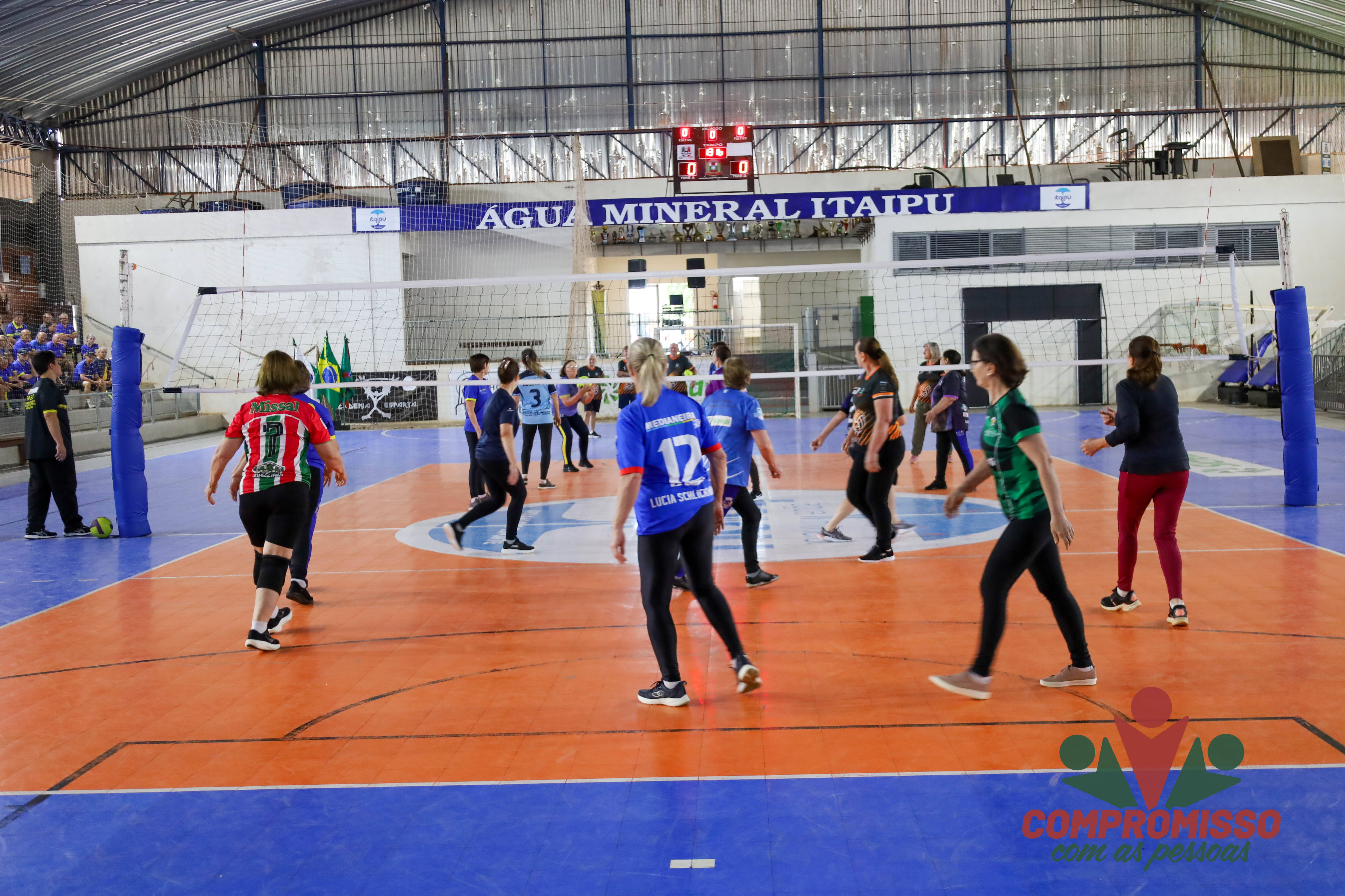 Descontração marca Torneio de Vôlei Câmbio em em Missal