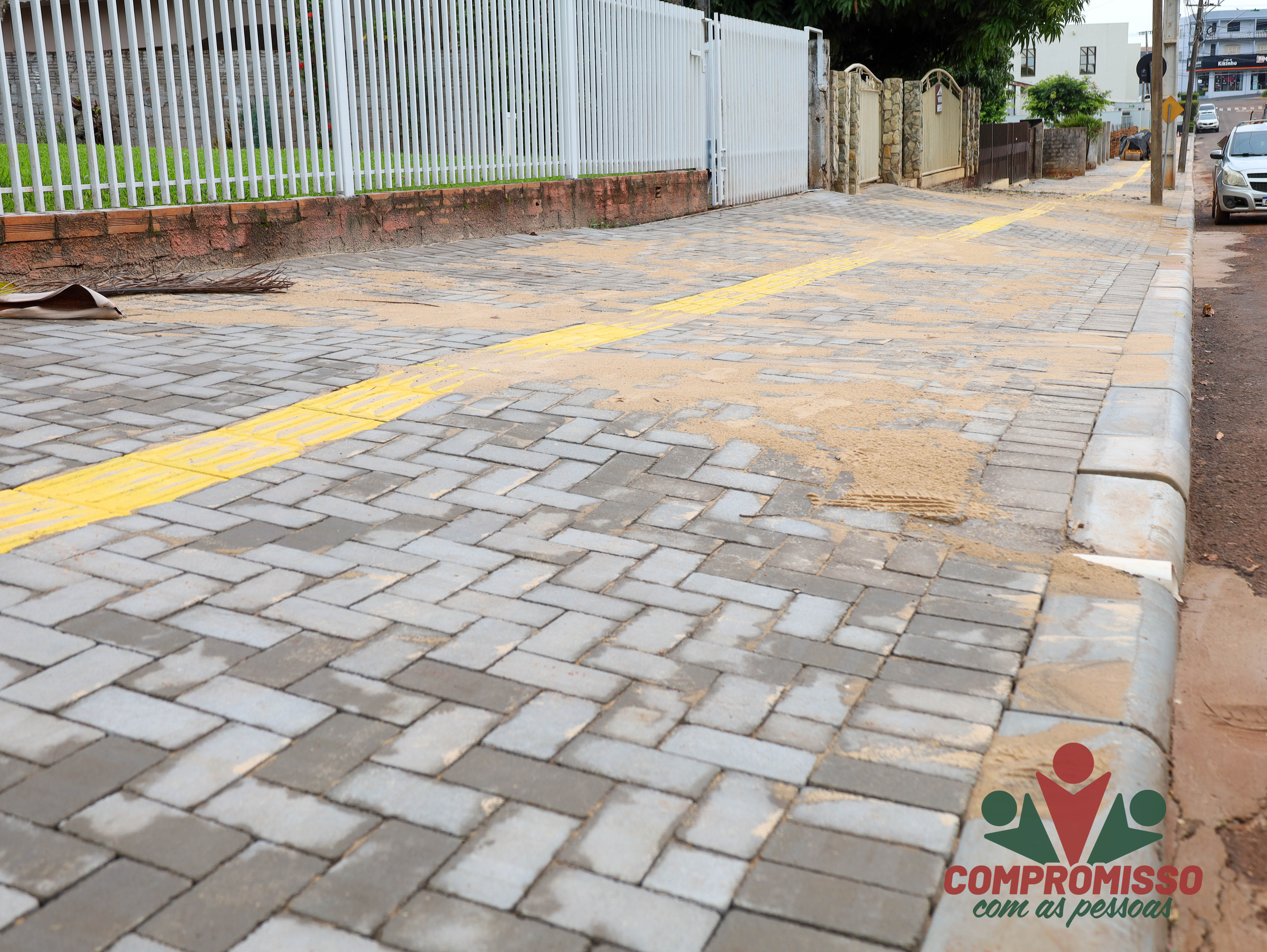 Obras de Revitalização de Calçadas avançam em Missal