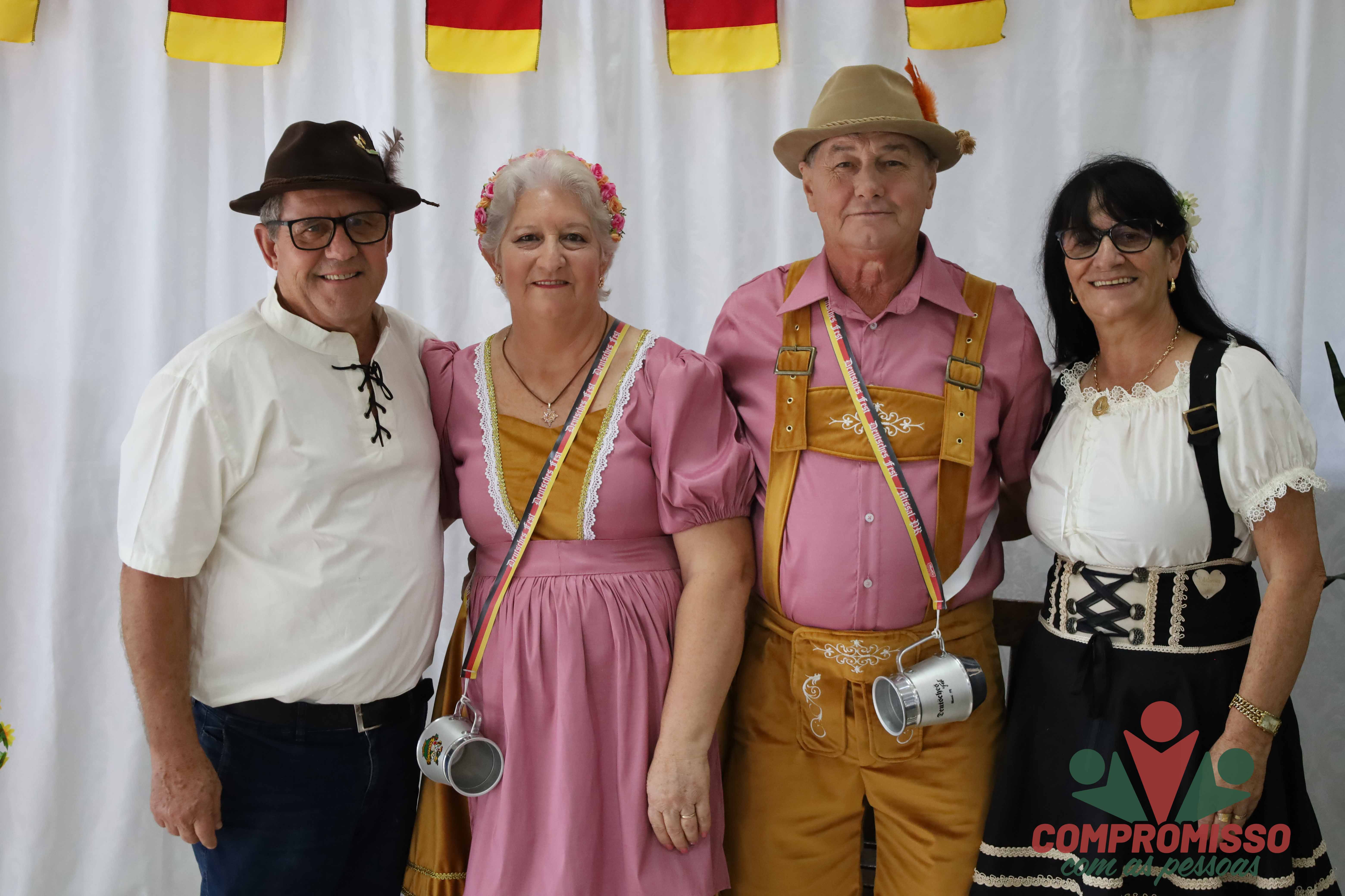 Hildemar e Lúcia Schmidt são o novo Casal Fritz e Frida da Deutsches Fest