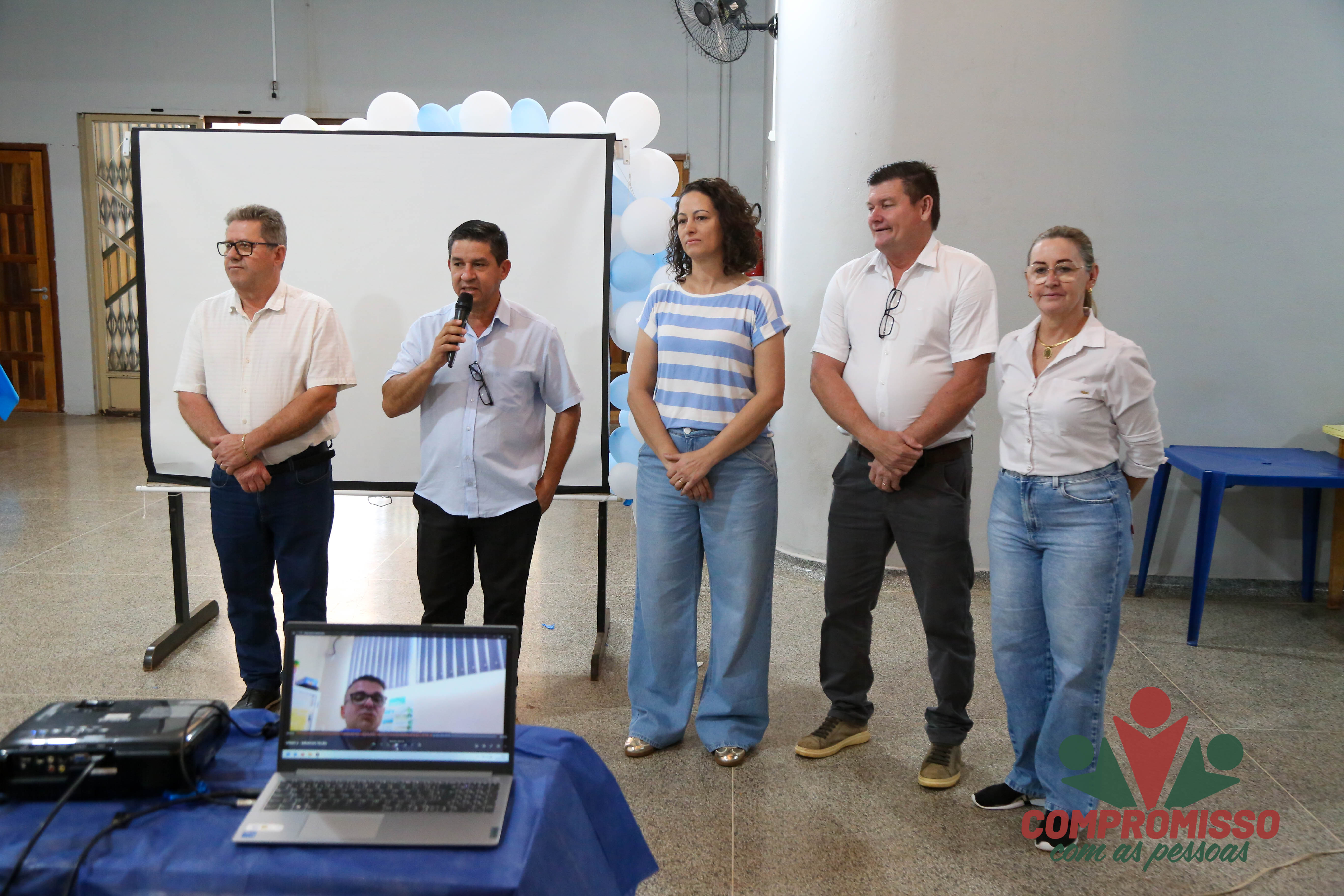Agosto Azul iniciou em Dom Armando