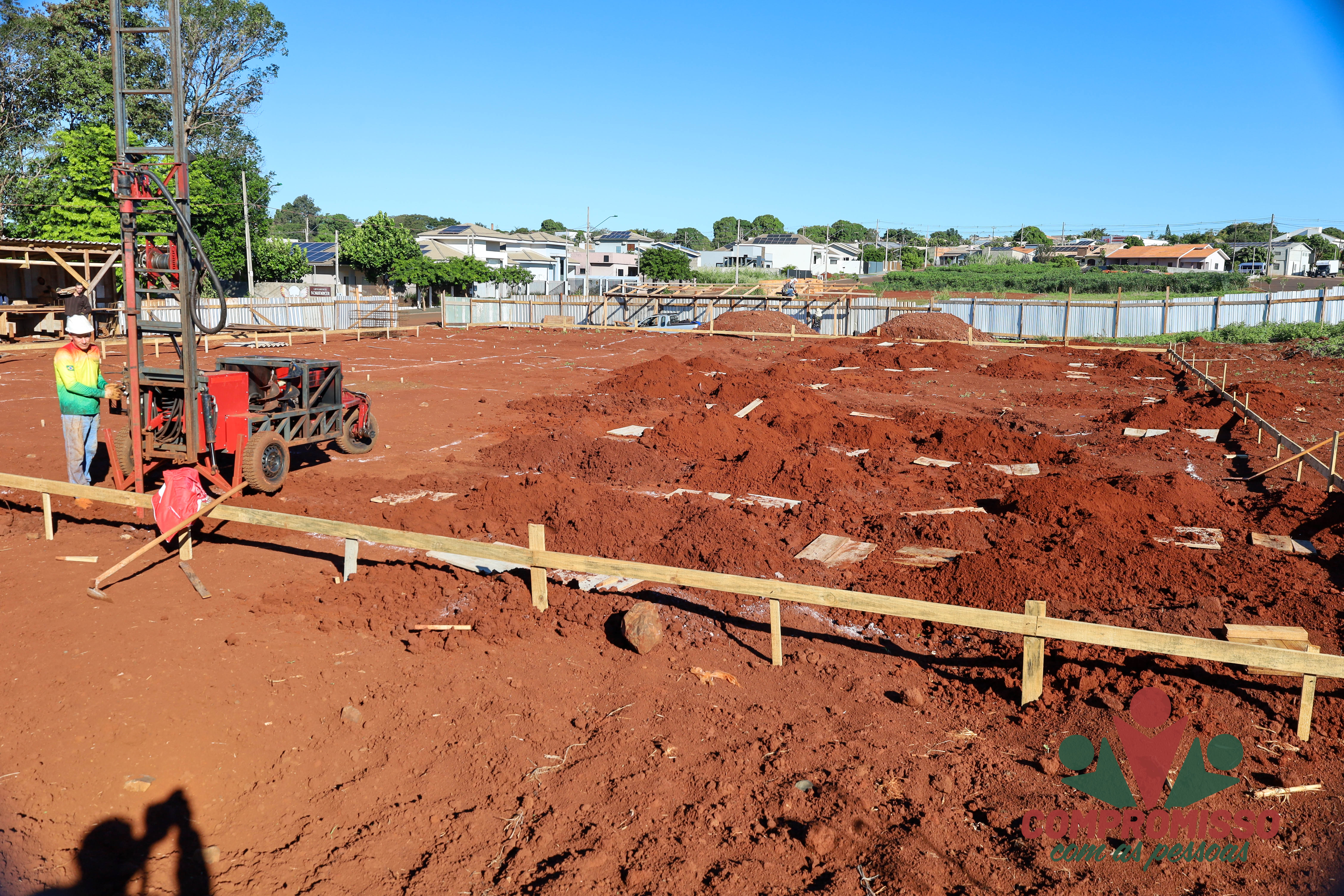 Iniciada a Construção de mais uma Creche em Missal