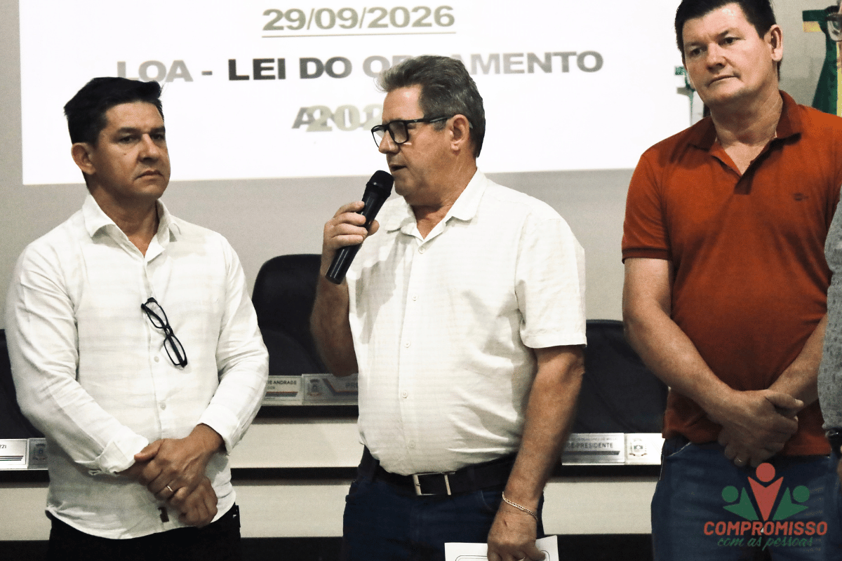 Projeto da LOA 2027 é apresentado em Audiência Pública e entregue aos vereadores em Missal