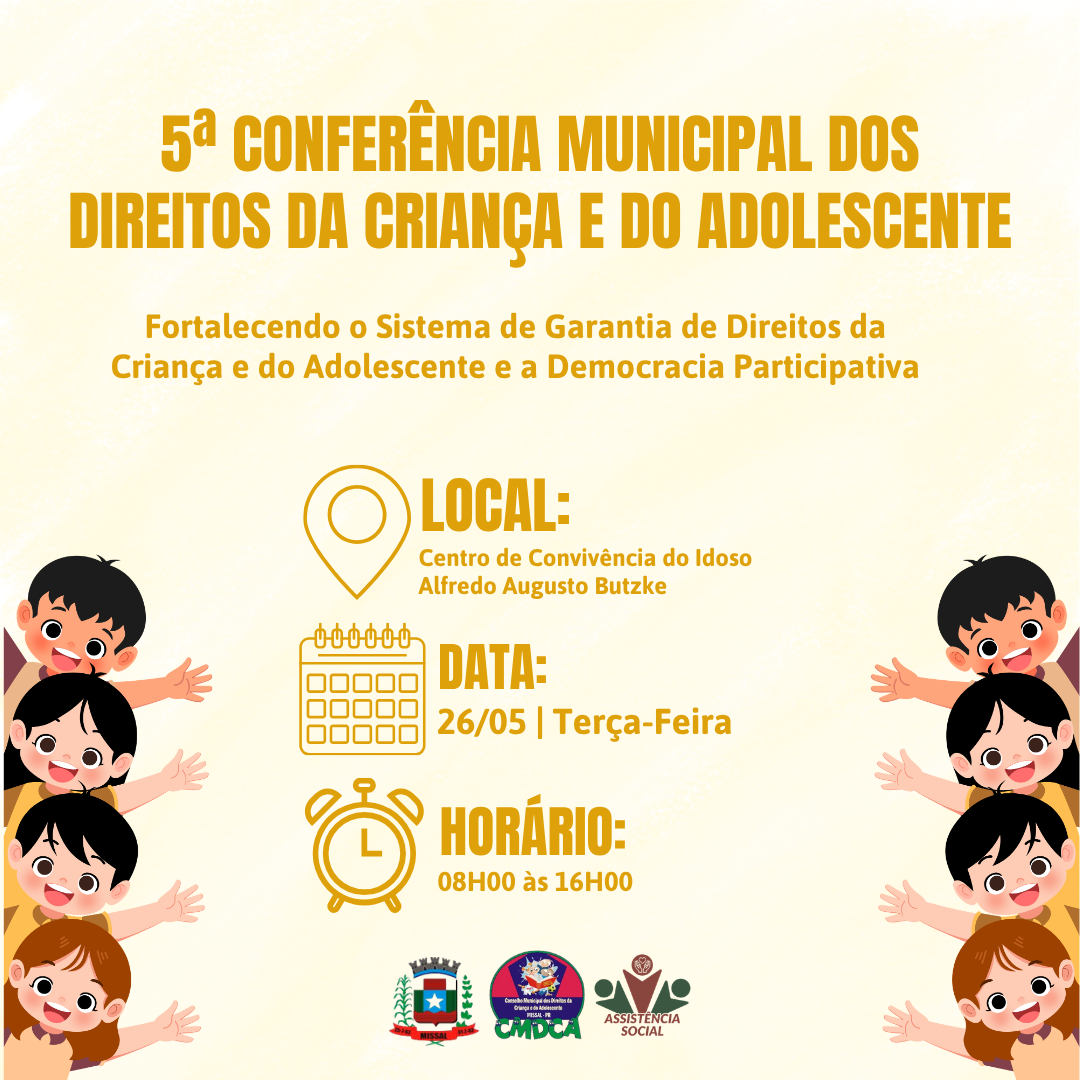 CMDCA de Missal prepara V Conferência Municipal dos Direitos da Criança e do Adolescente
