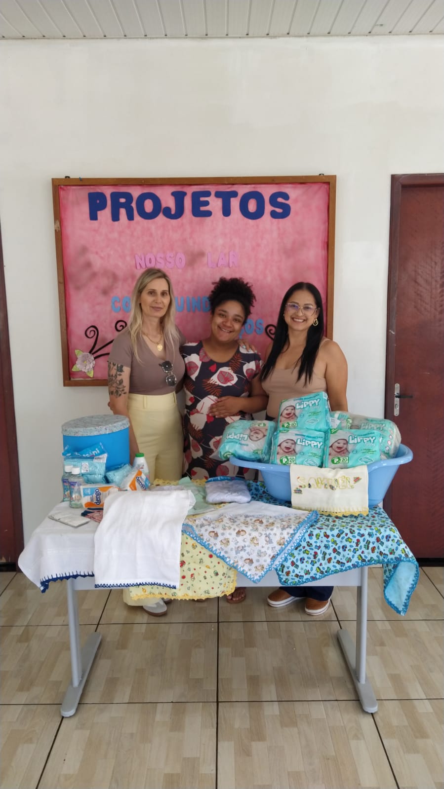 Projeto Construindo Laços prepara gestantes de Missal para o nascimento do bebê