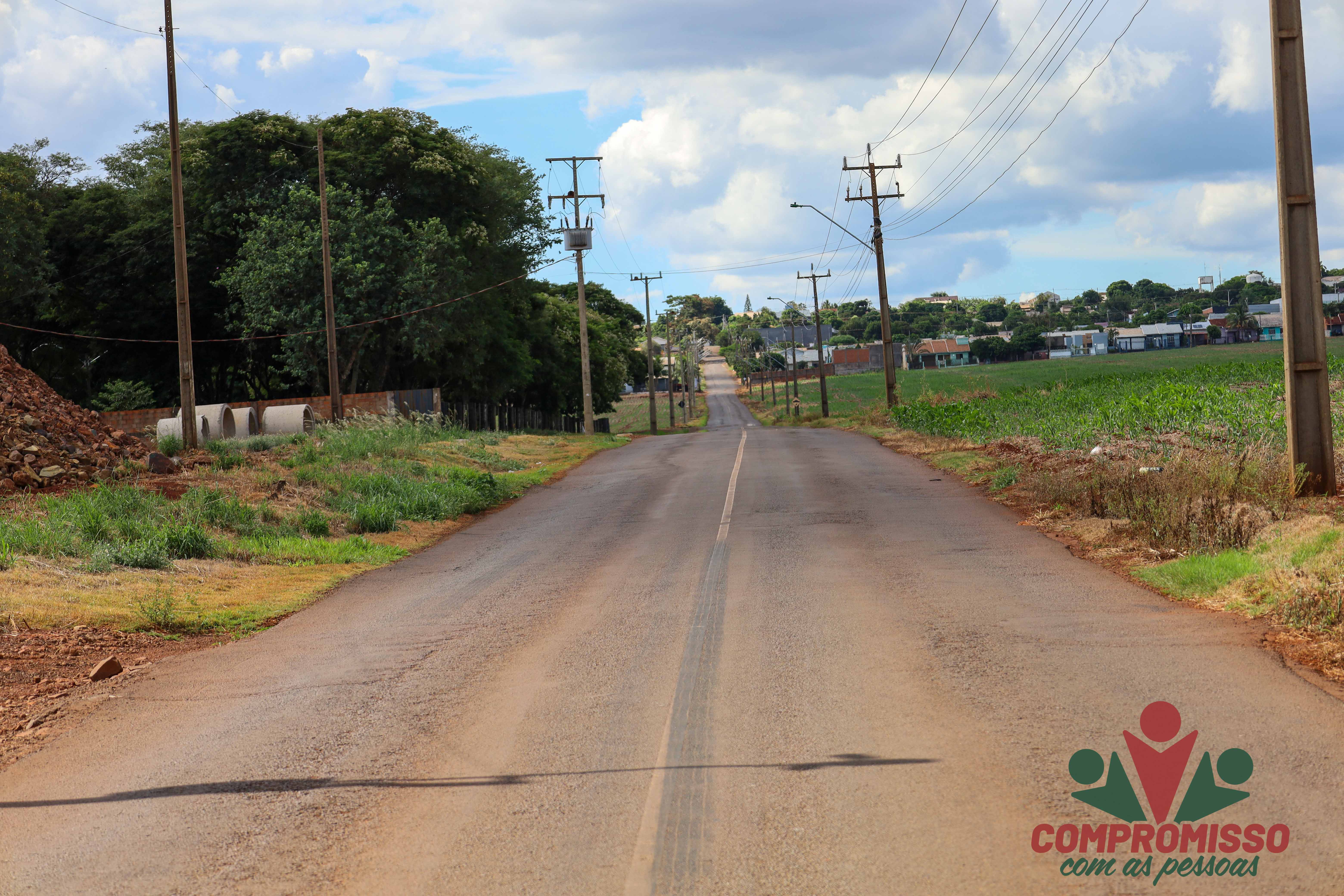 Município Contrata serviço para elaboração de estudo da Pavimentação Asfáltica na estrada que Liga a Itaipulândia