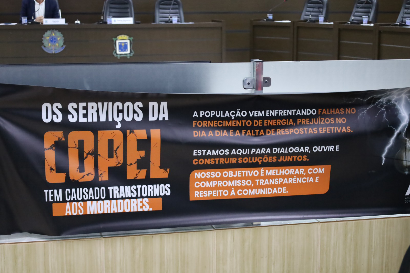 Representantes de Missal participam de Audiência Pública sobre os Serviços da Copel na região