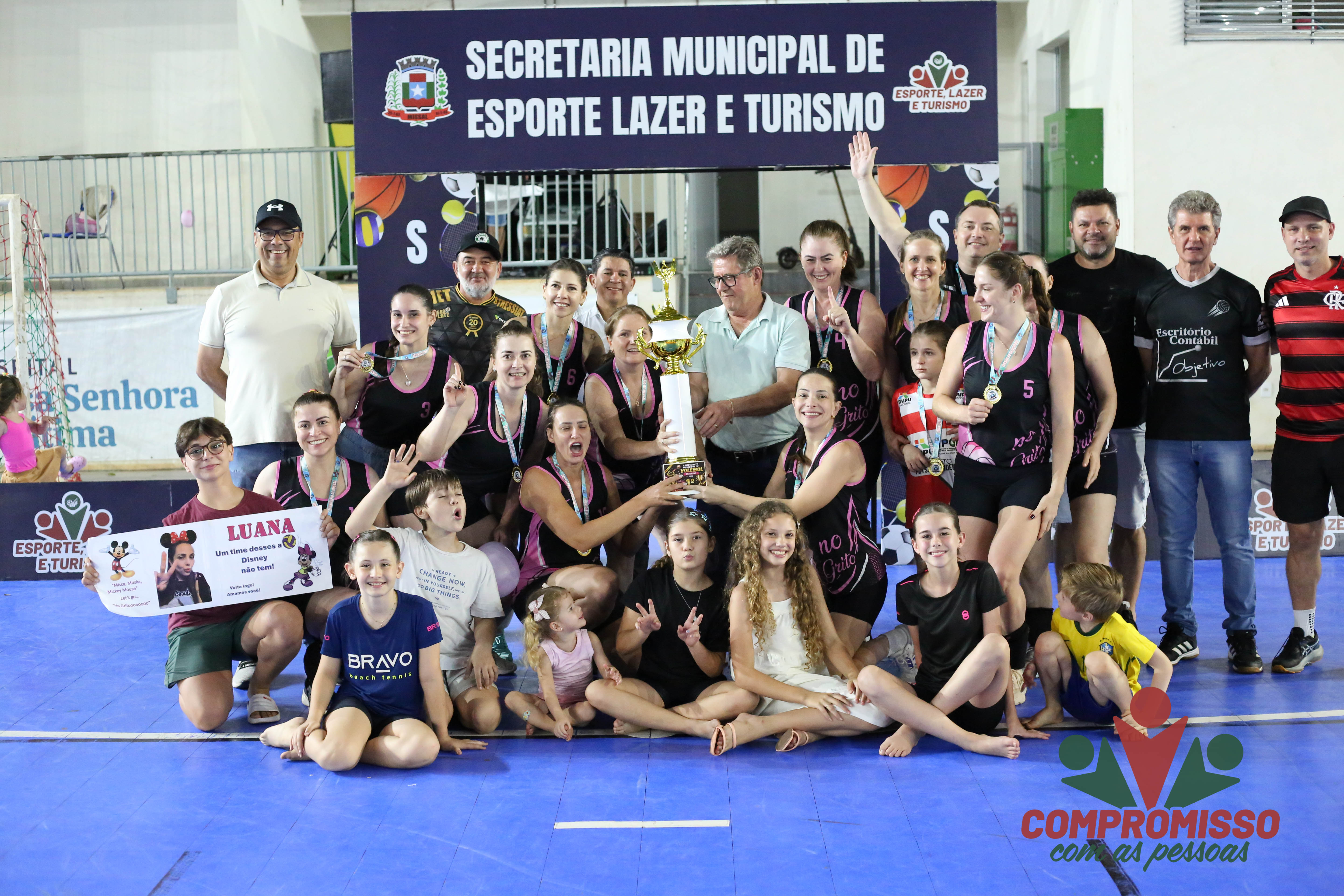 Municipal de Vôlei encerra com grande público em Missal