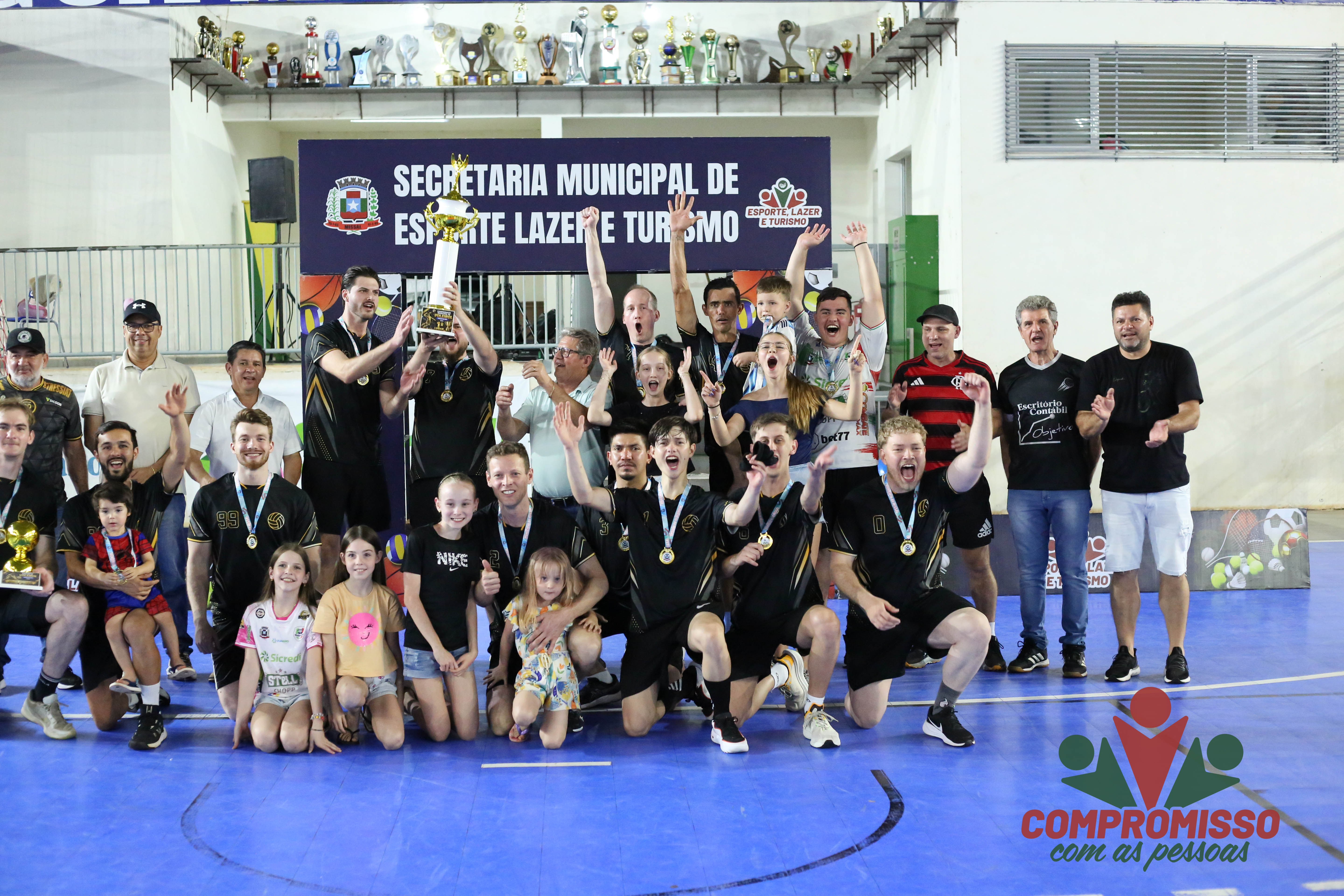 Municipal de Vôlei encerra com grande público em Missal