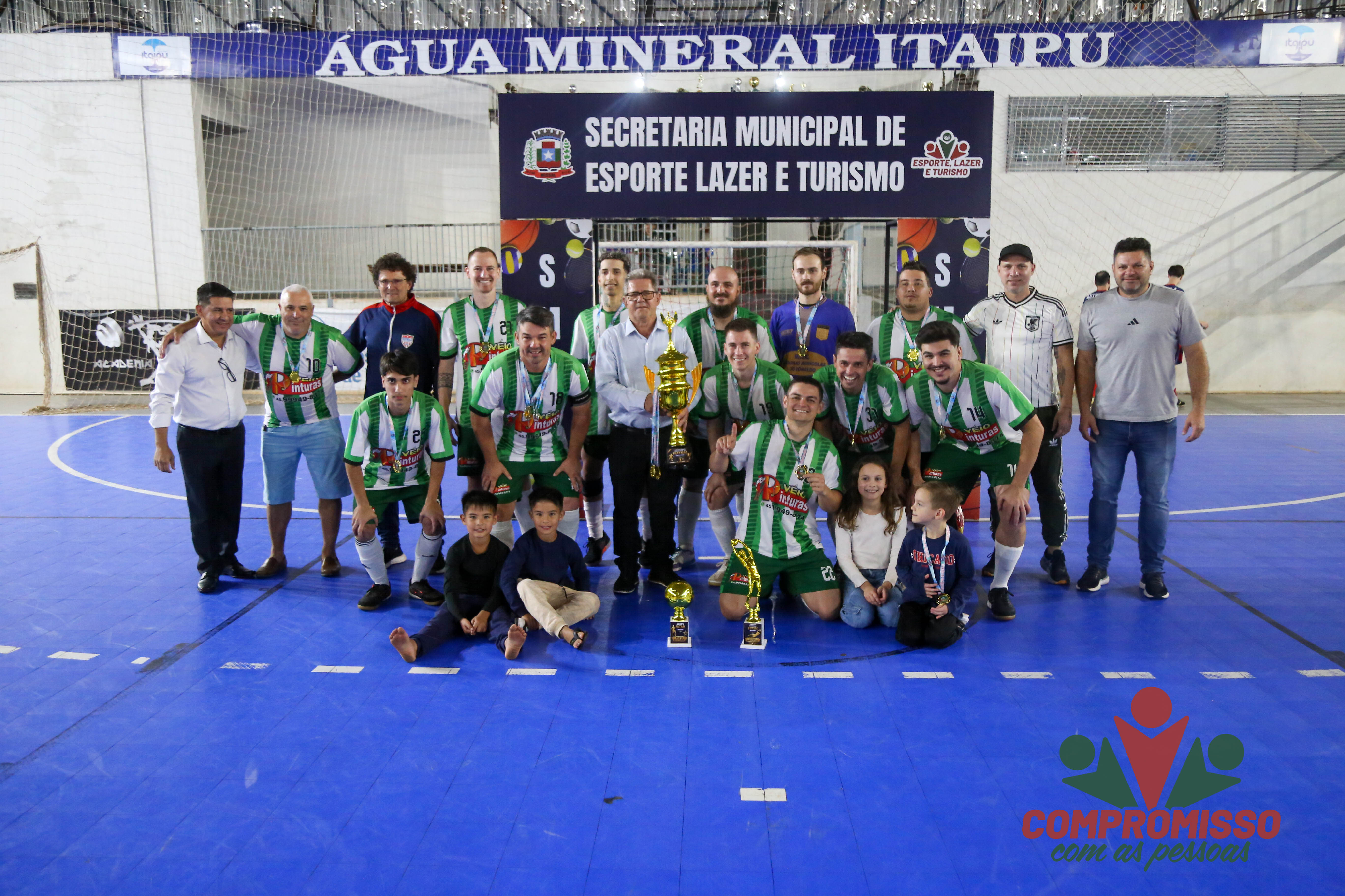 Véio Pinturas vence por 01 a 00 e é campeão do Futsal Masculino Idade Livre em Missal