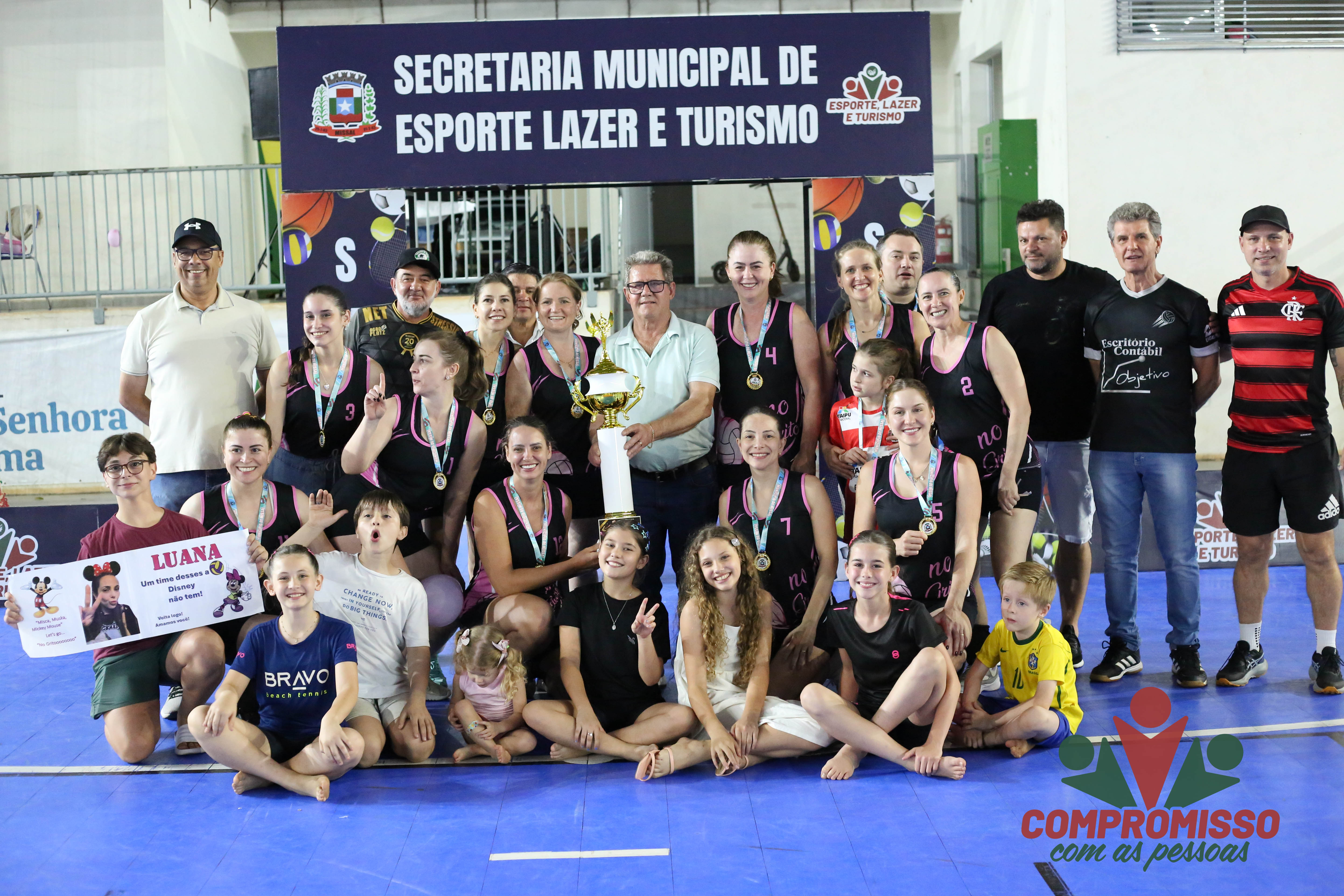 Municipal de Vôlei encerra com grande público em Missal