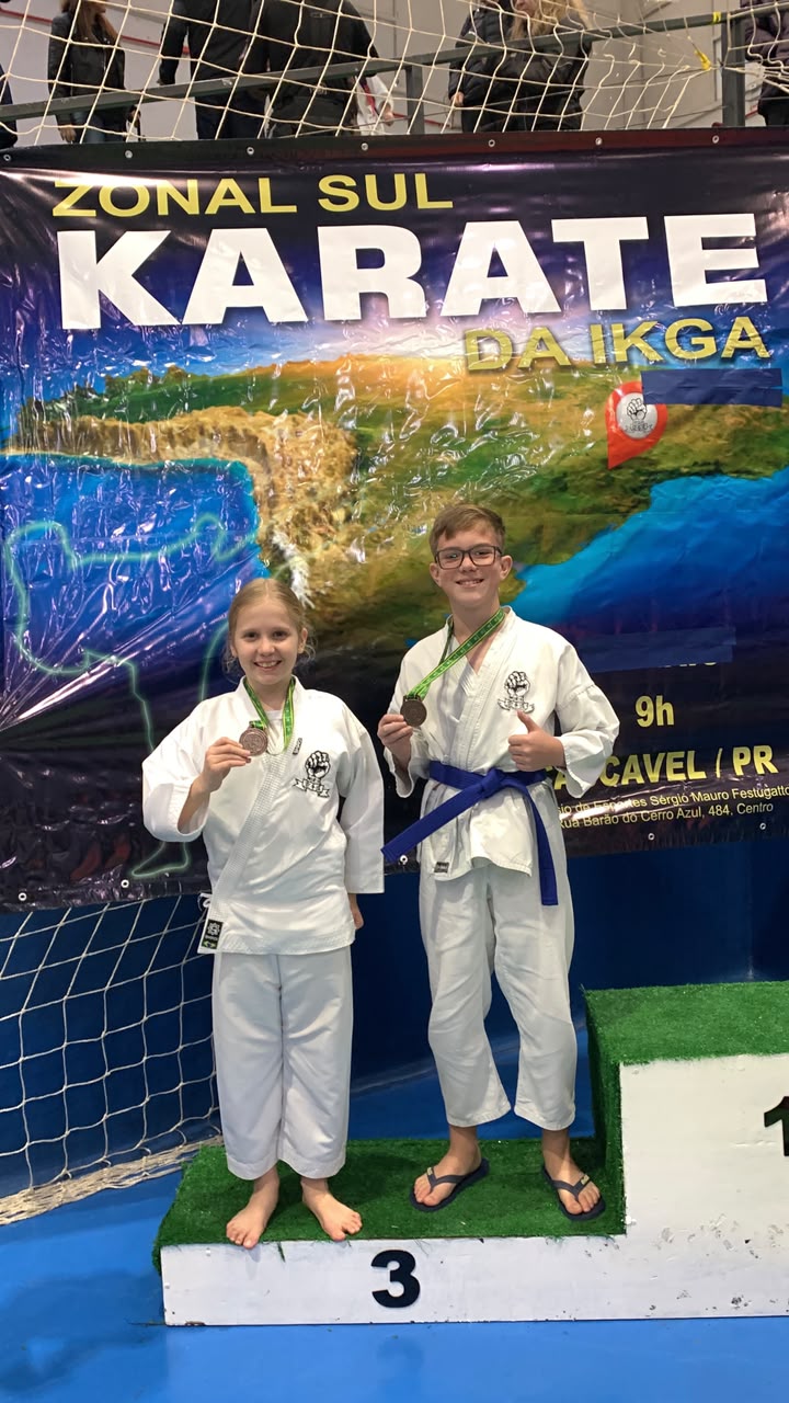 Missal conquista medalhas na Copa Paranaense de Karate Goju-Ryu