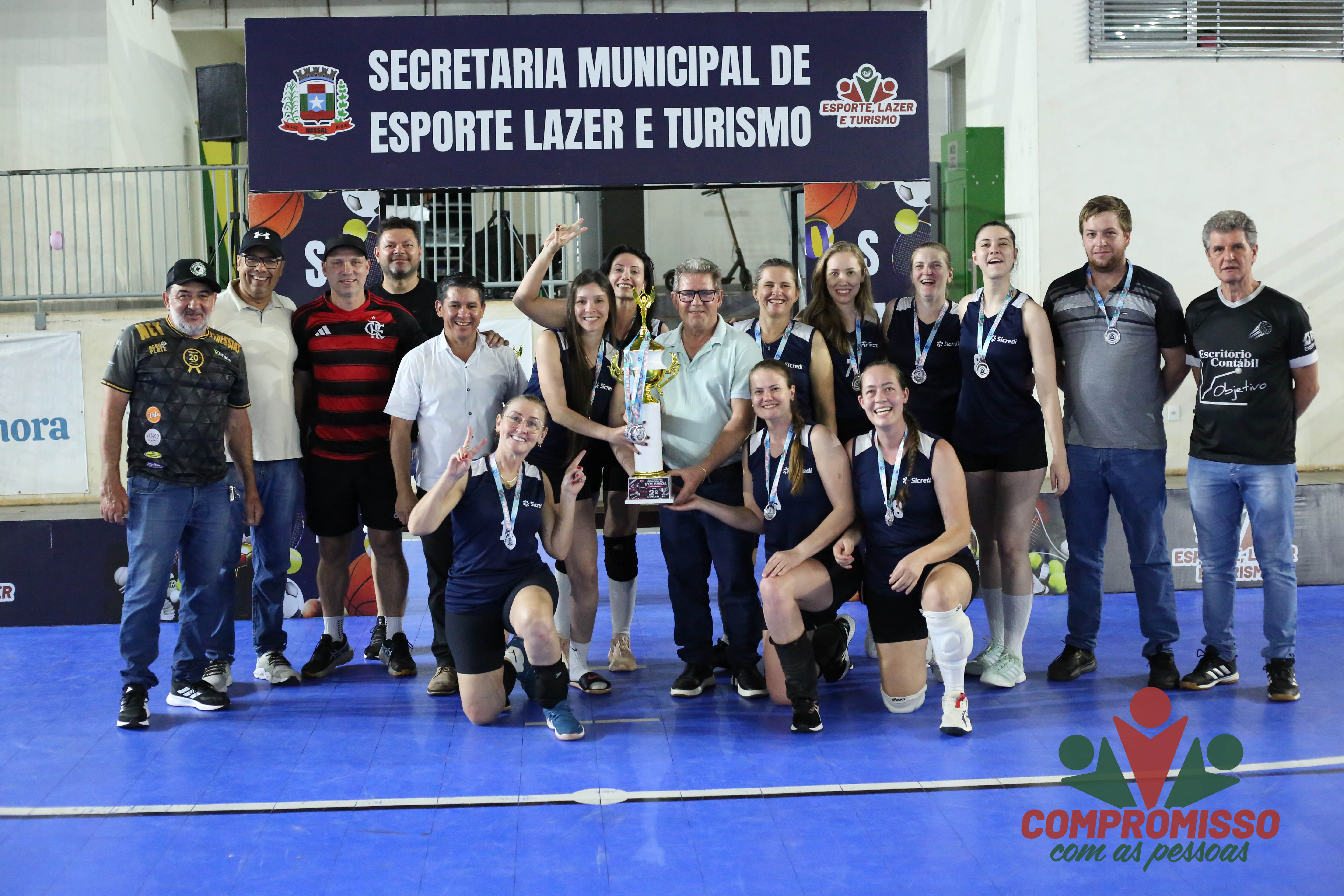 Municipal de Vôlei encerra com grande público em Missal