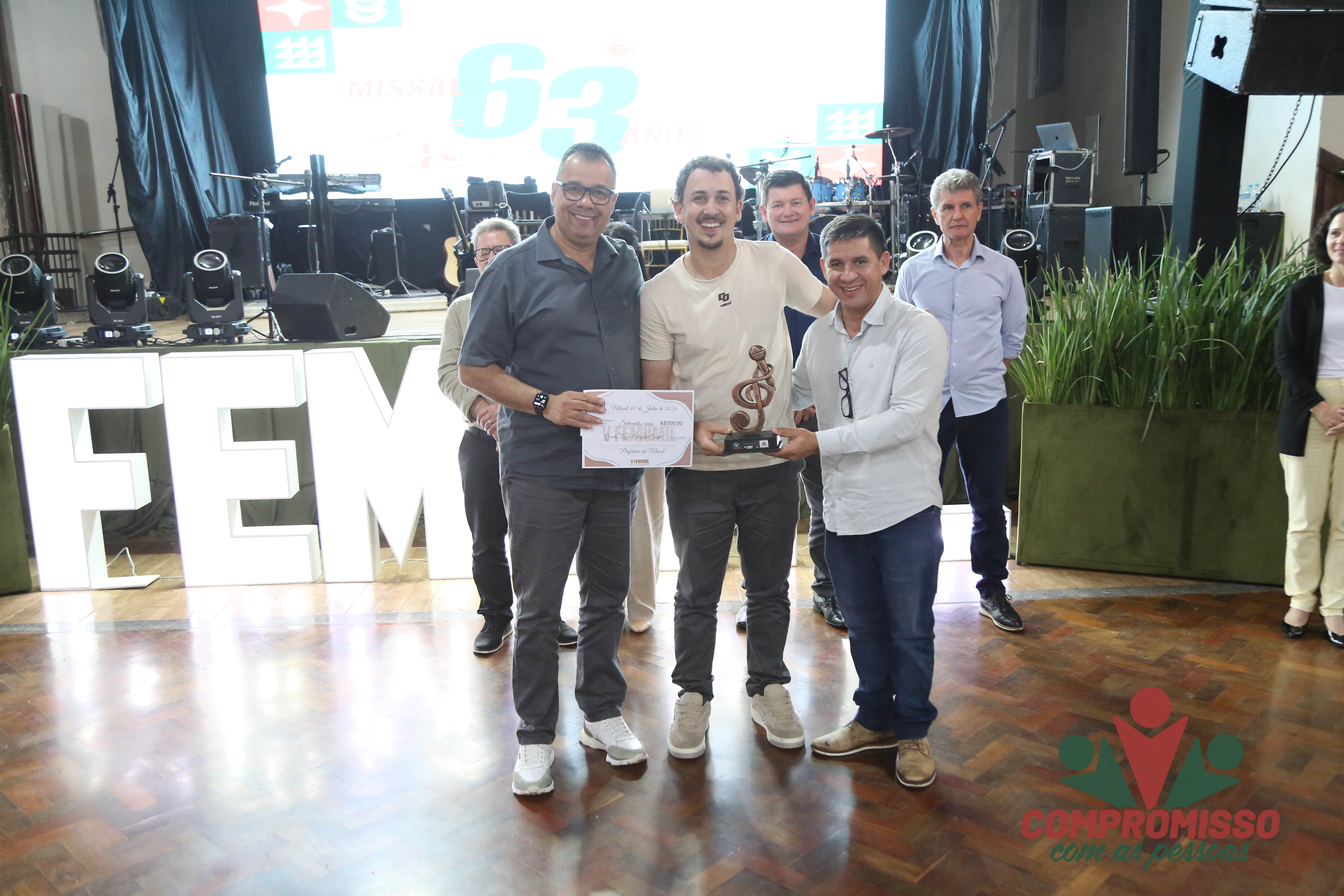 Conheça os ganhadores nas categorias Sertaneja, Gospel e Popular no V Femumil
