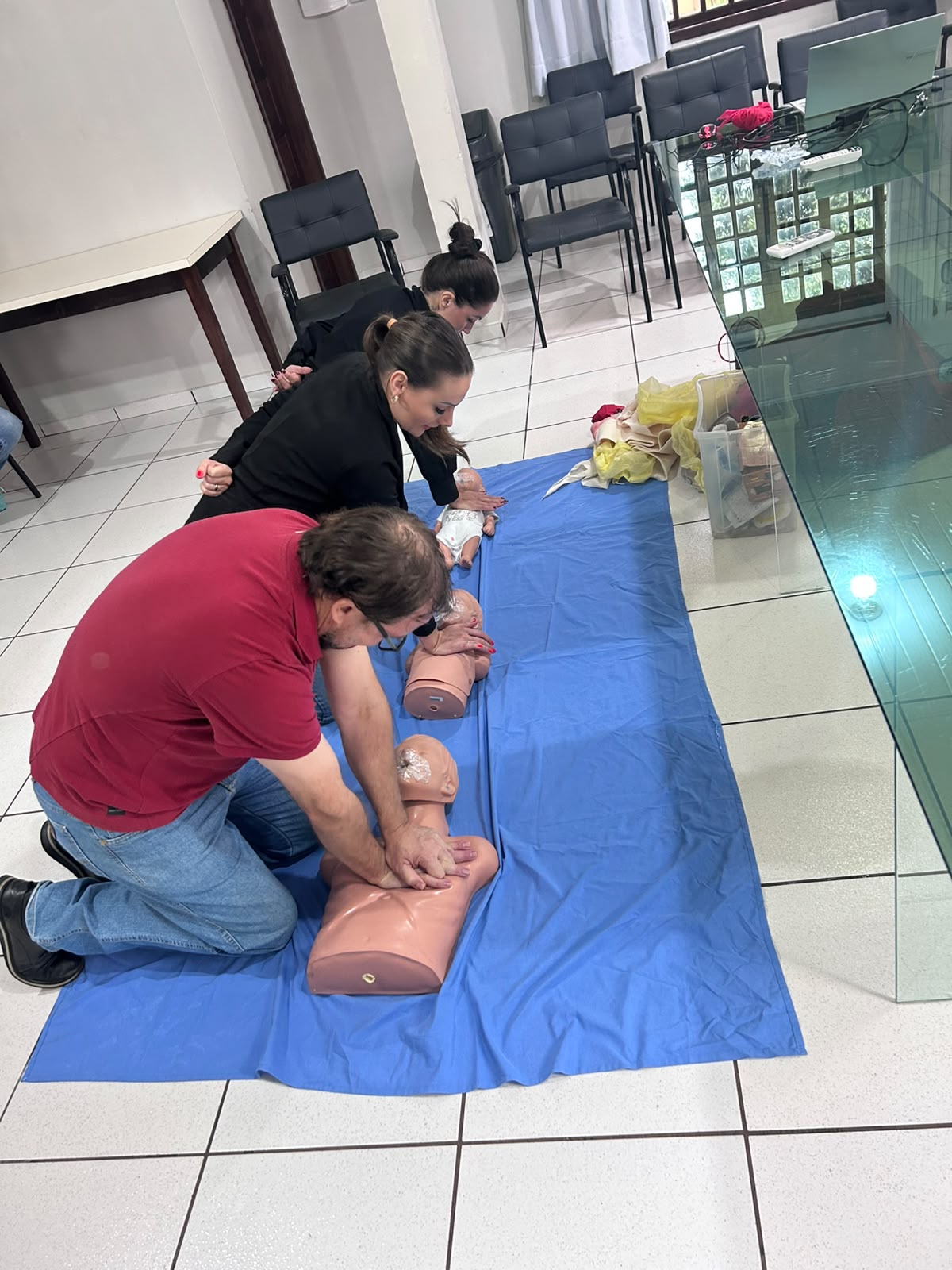 Integrantes do Comitê municipal de Urgência Emergência recebem treinamento em Missal