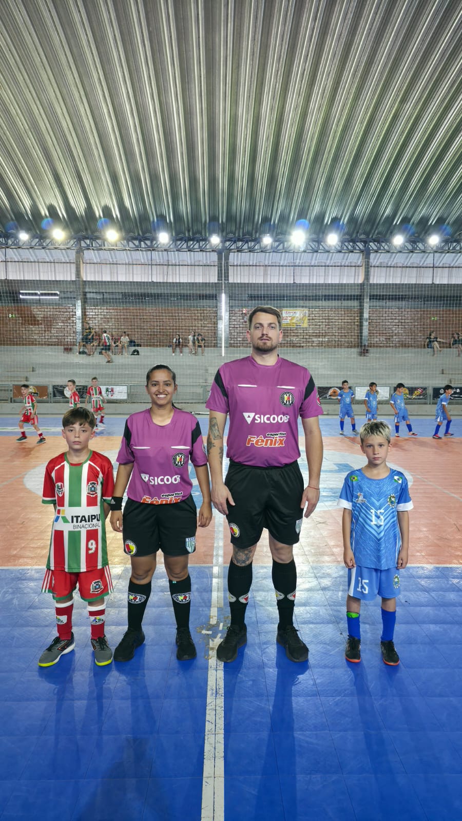 Equipes de Missal enfrentaram Itaipulândia na 3ª rodada da Copa Italianinha de Futsal