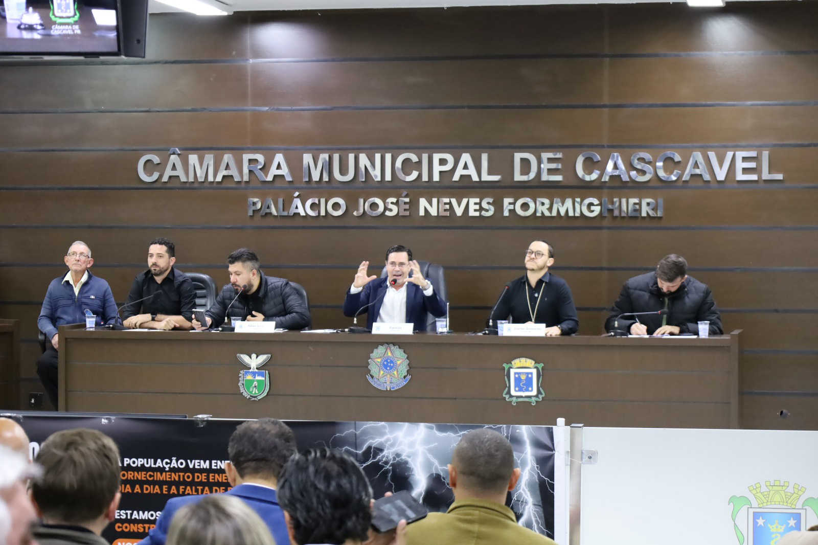 Representantes de Missal participam de Audiência Pública sobre os Serviços da Copel na região