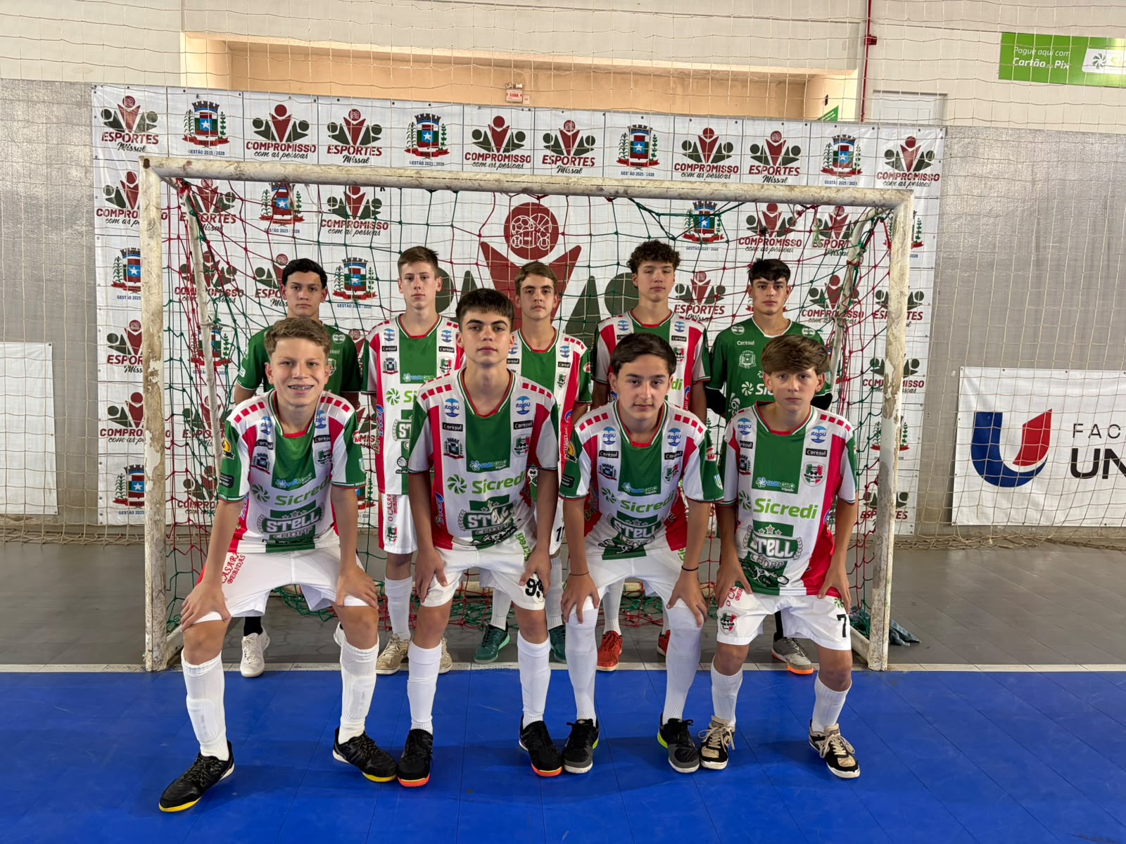 Equipes de Missal enfrentaram Itaipulândia na 3ª rodada da Copa Italianinha de Futsal
