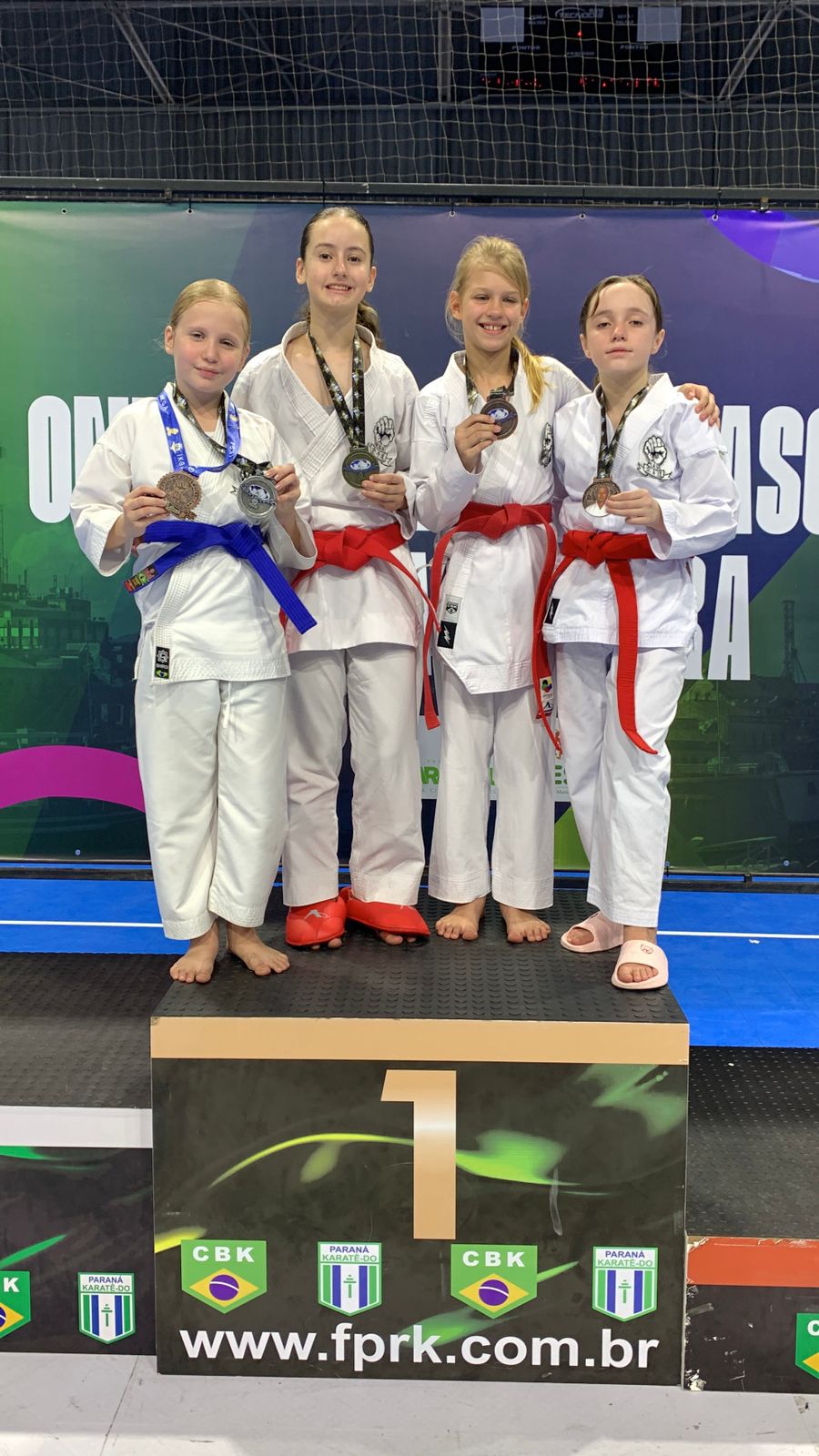 Atletas de Missal se destacam na 42ª Copa Brasil de Karate Goju-Ryu