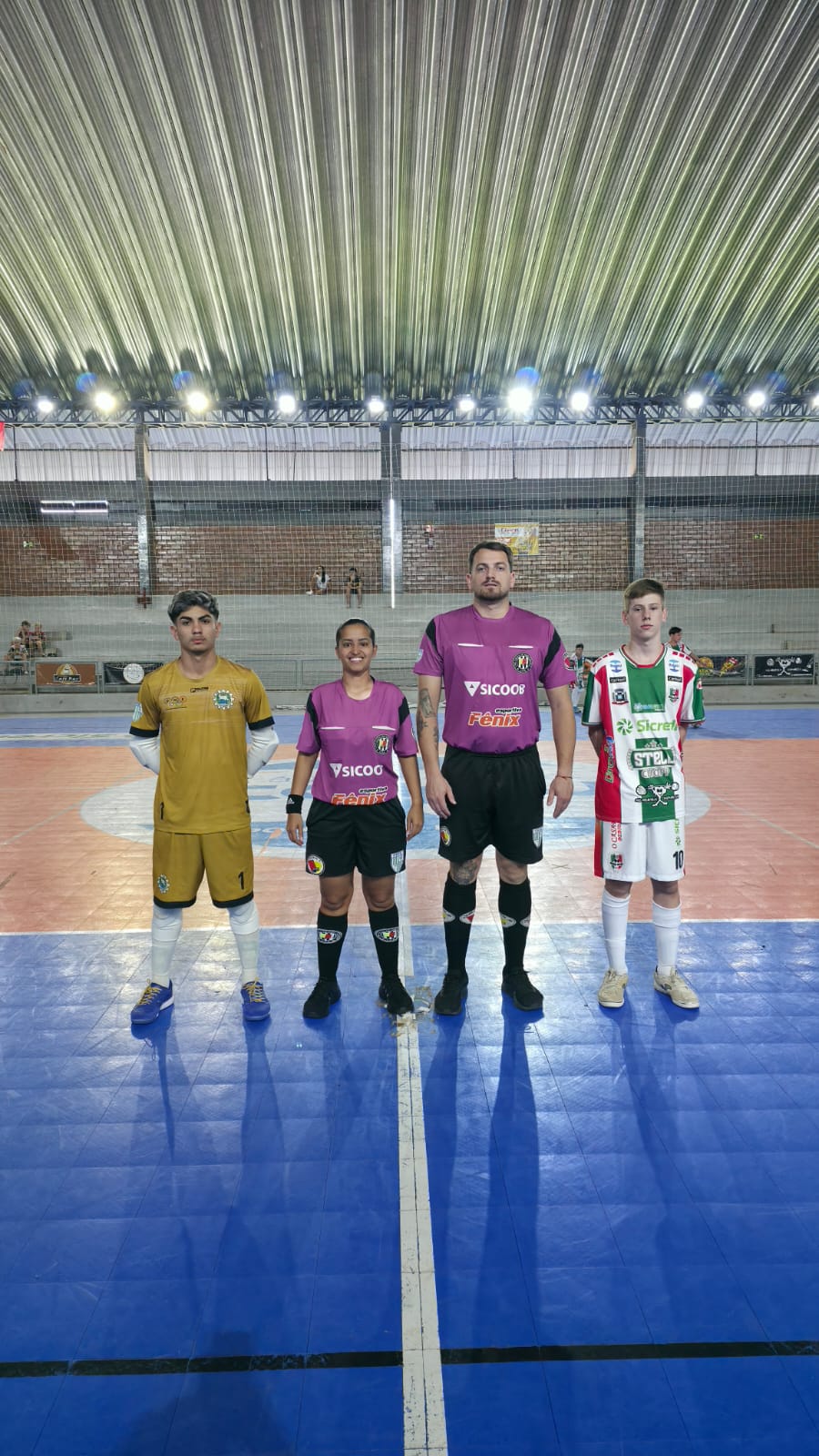 Equipes de Missal enfrentaram Itaipulândia na 3ª rodada da Copa Italianinha de Futsal