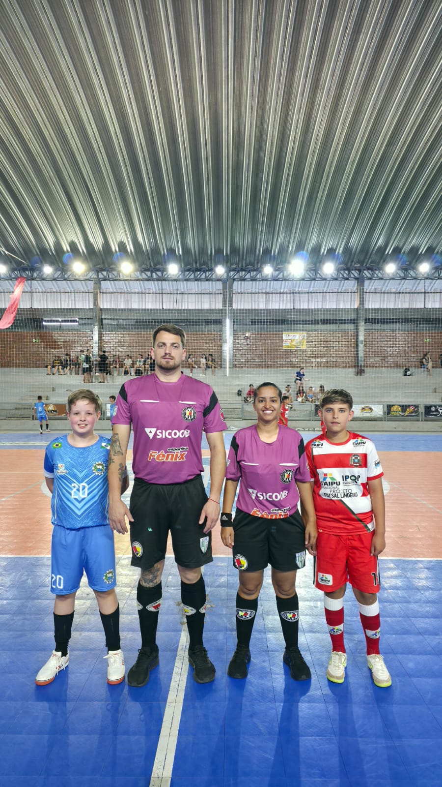 Equipes de Missal enfrentaram Itaipulândia na 3ª rodada da Copa Italianinha de Futsal