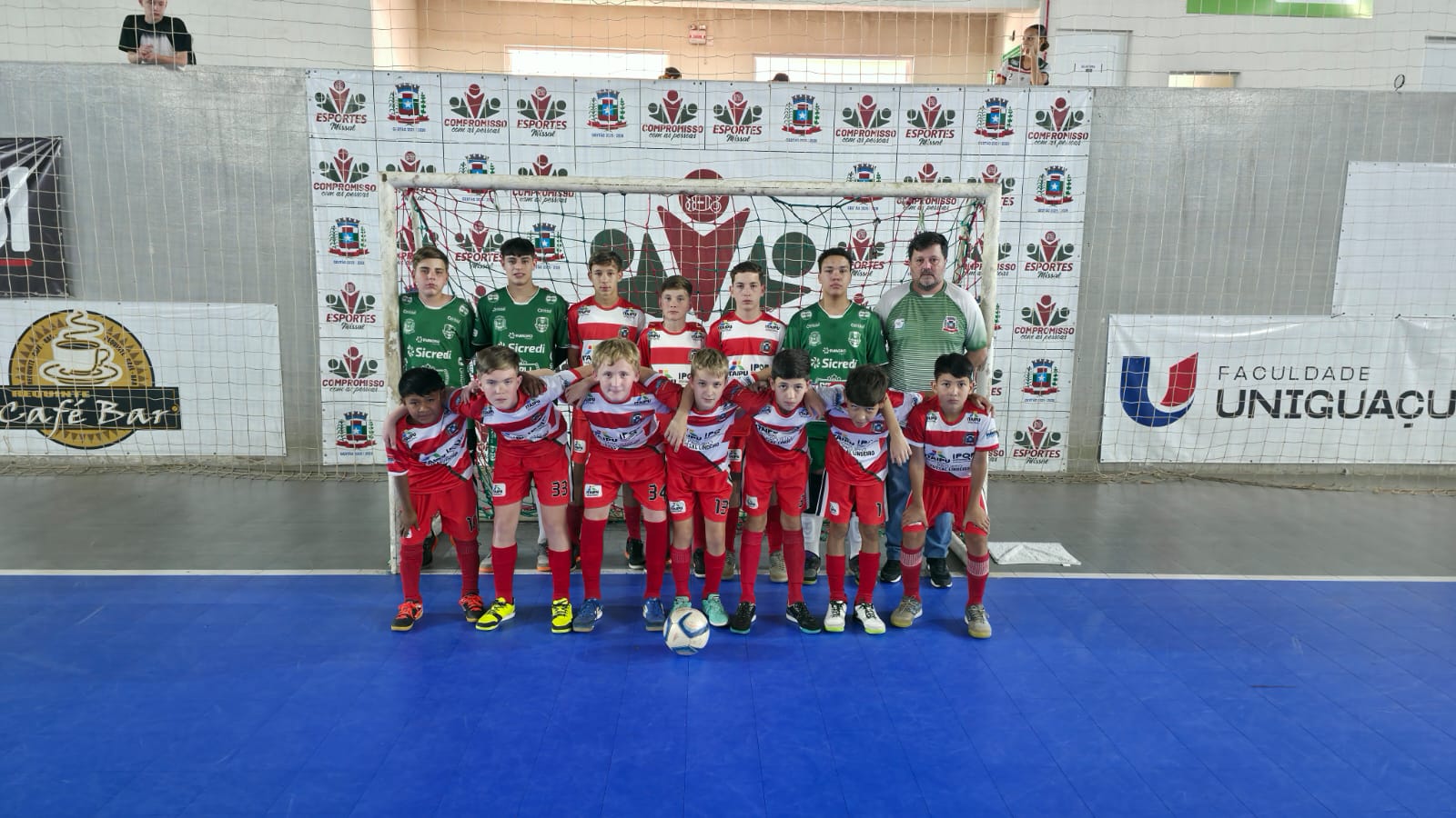 Equipes de Missal enfrentaram Itaipulândia na 3ª rodada da Copa Italianinha de Futsal