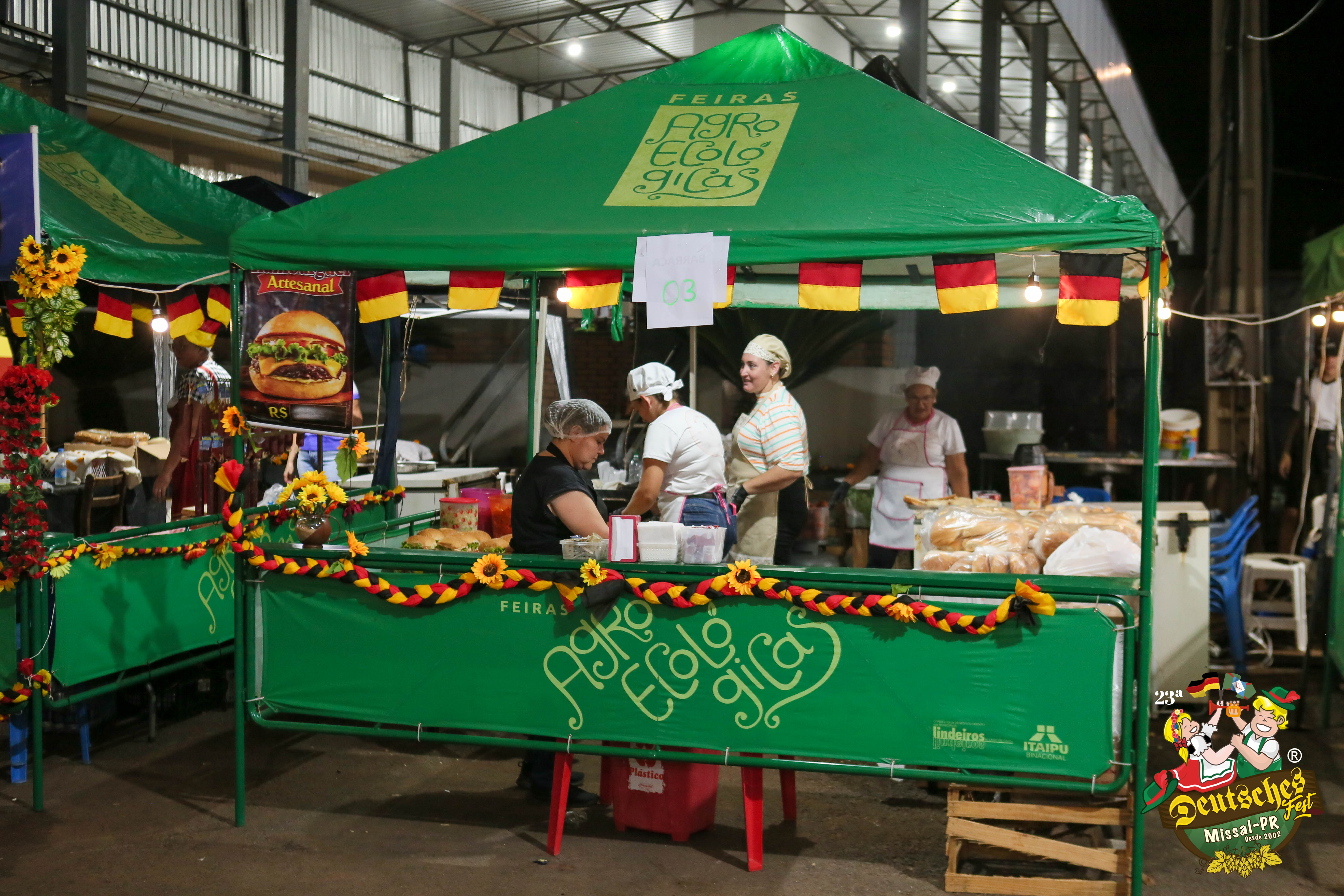 Renda Bruta dos Feirantes na 23ª Deutsches Fest somou mais de 85 mil reais