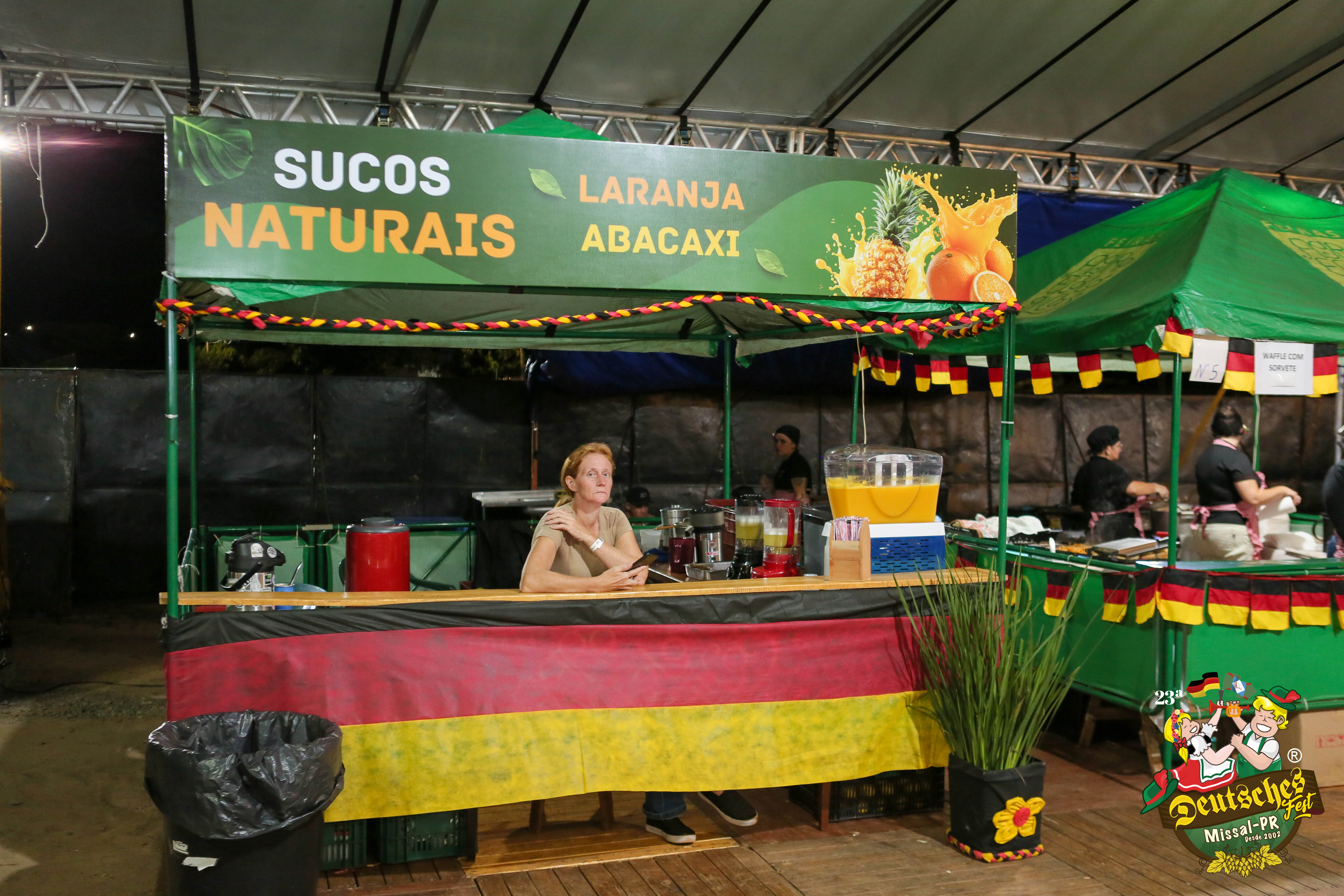 Renda Bruta dos Feirantes na 23ª Deutsches Fest somou mais de 85 mil reais