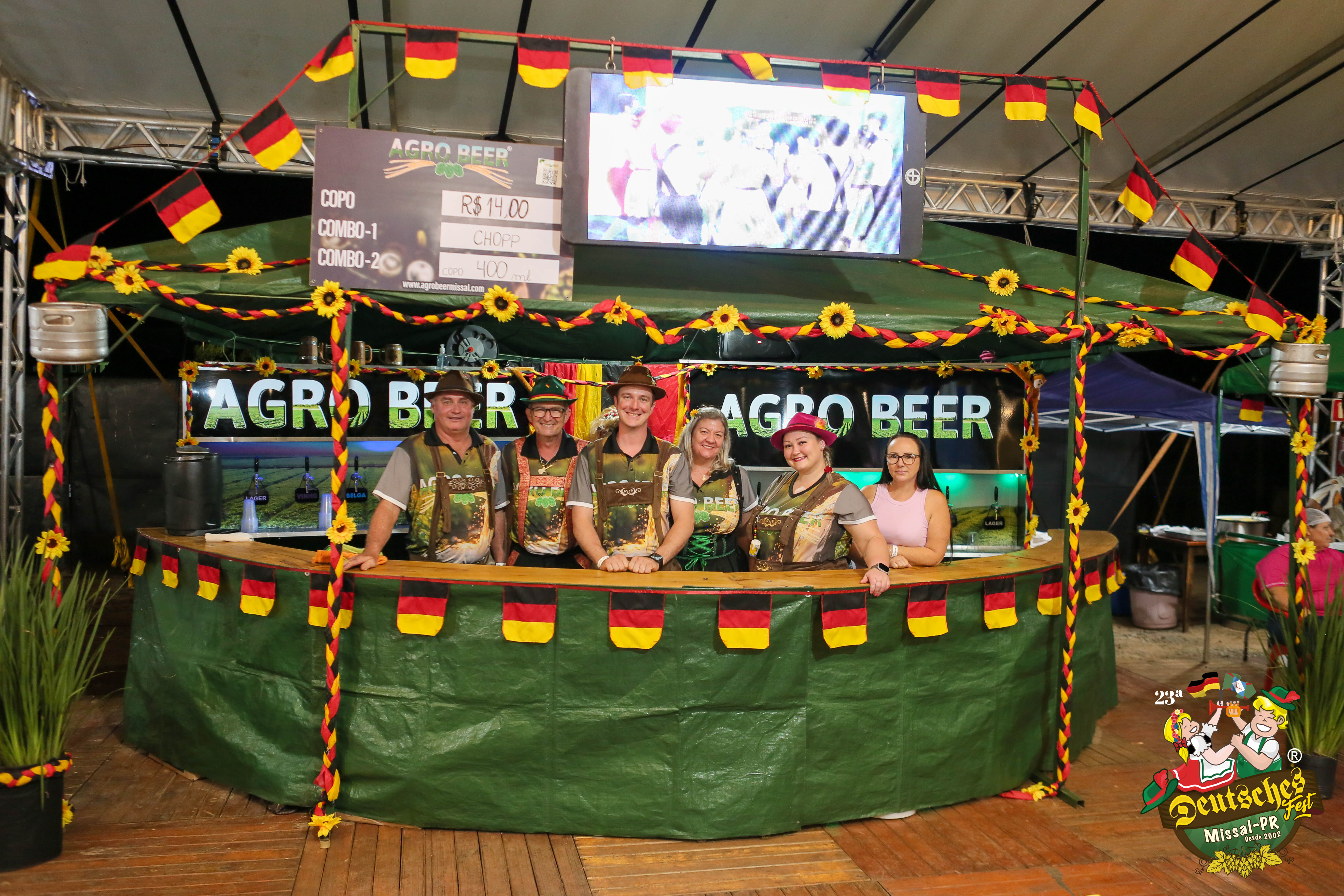 Renda Bruta dos Feirantes na 23ª Deutsches Fest somou mais de 85 mil reais