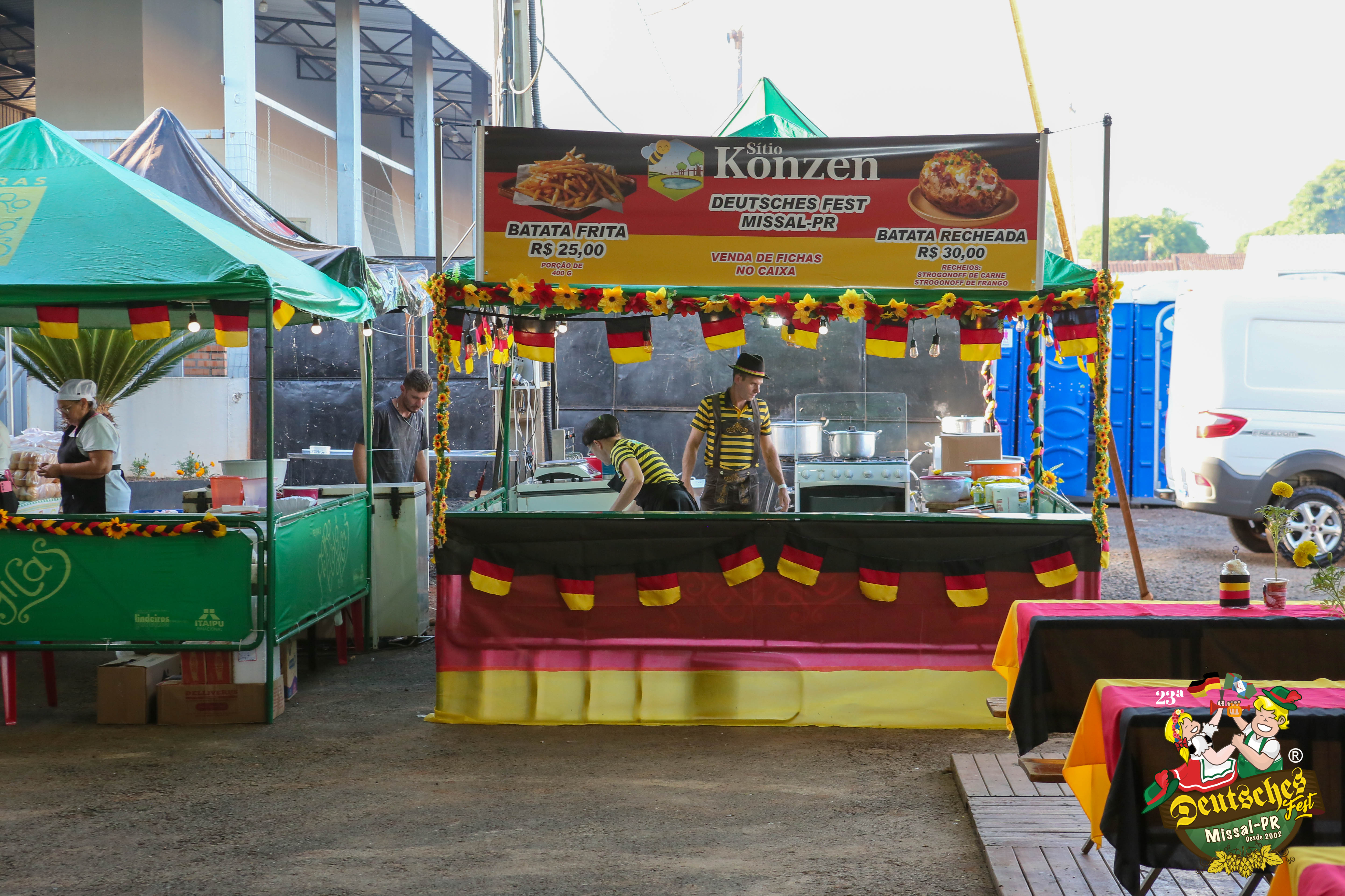 Renda Bruta dos Feirantes na 23ª Deutsches Fest somou mais de 85 mil reais