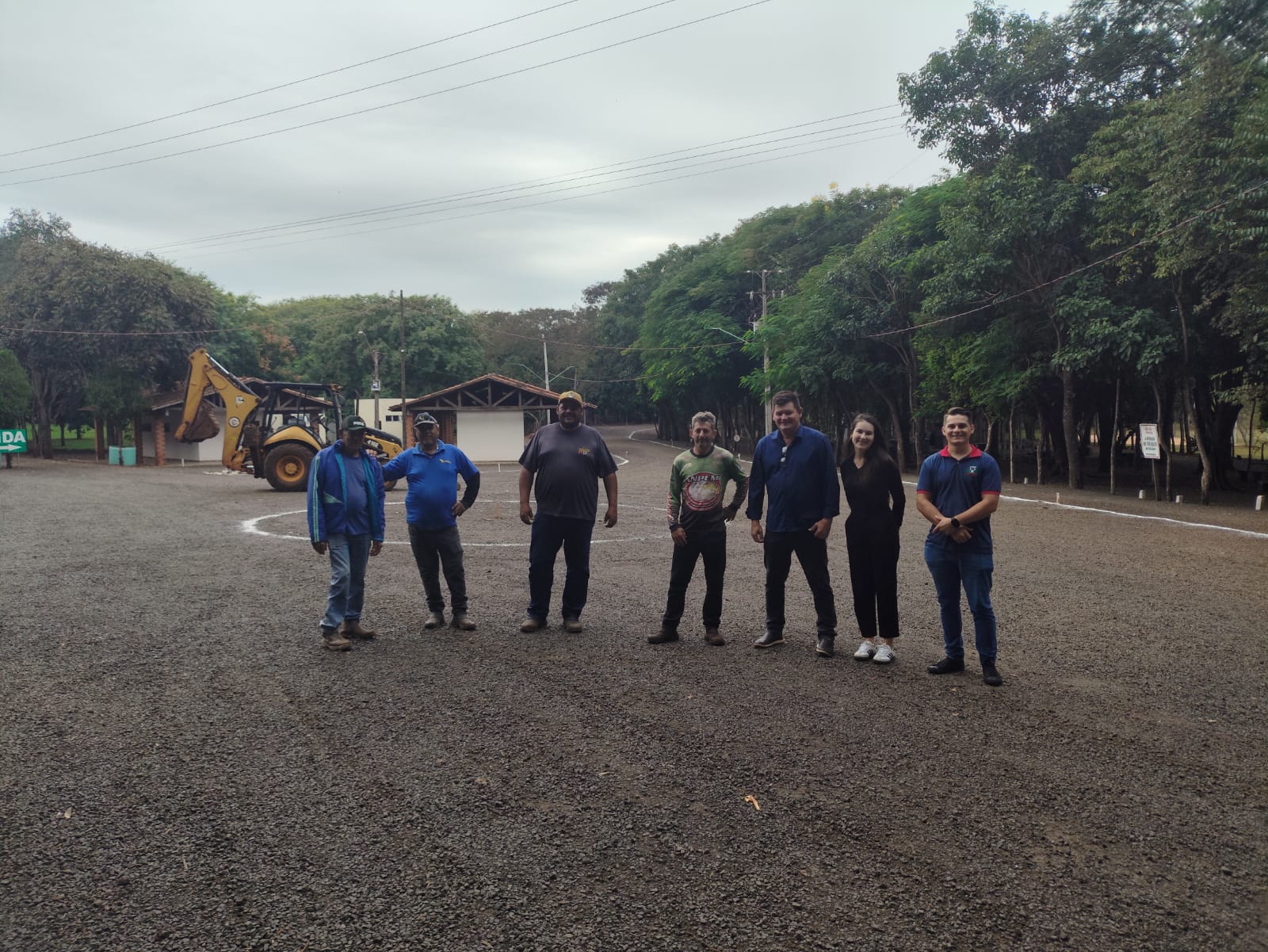 Empresa inicia marcação para Pavimentação Asfáltica na Prainha em Missal