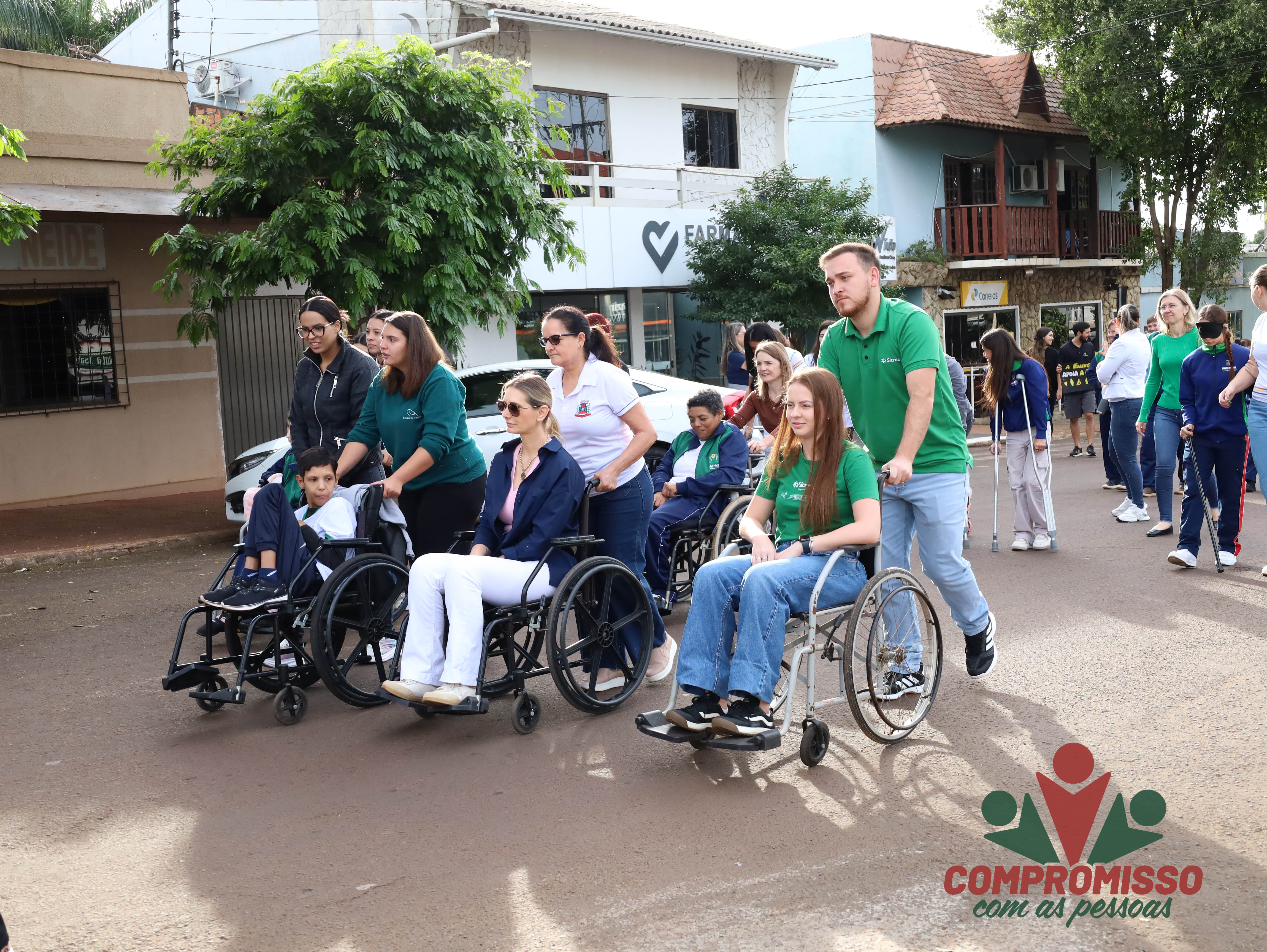 Desafio da Empatia reúne um grande público na 1ª Caminhada pela Inclusão em Missal