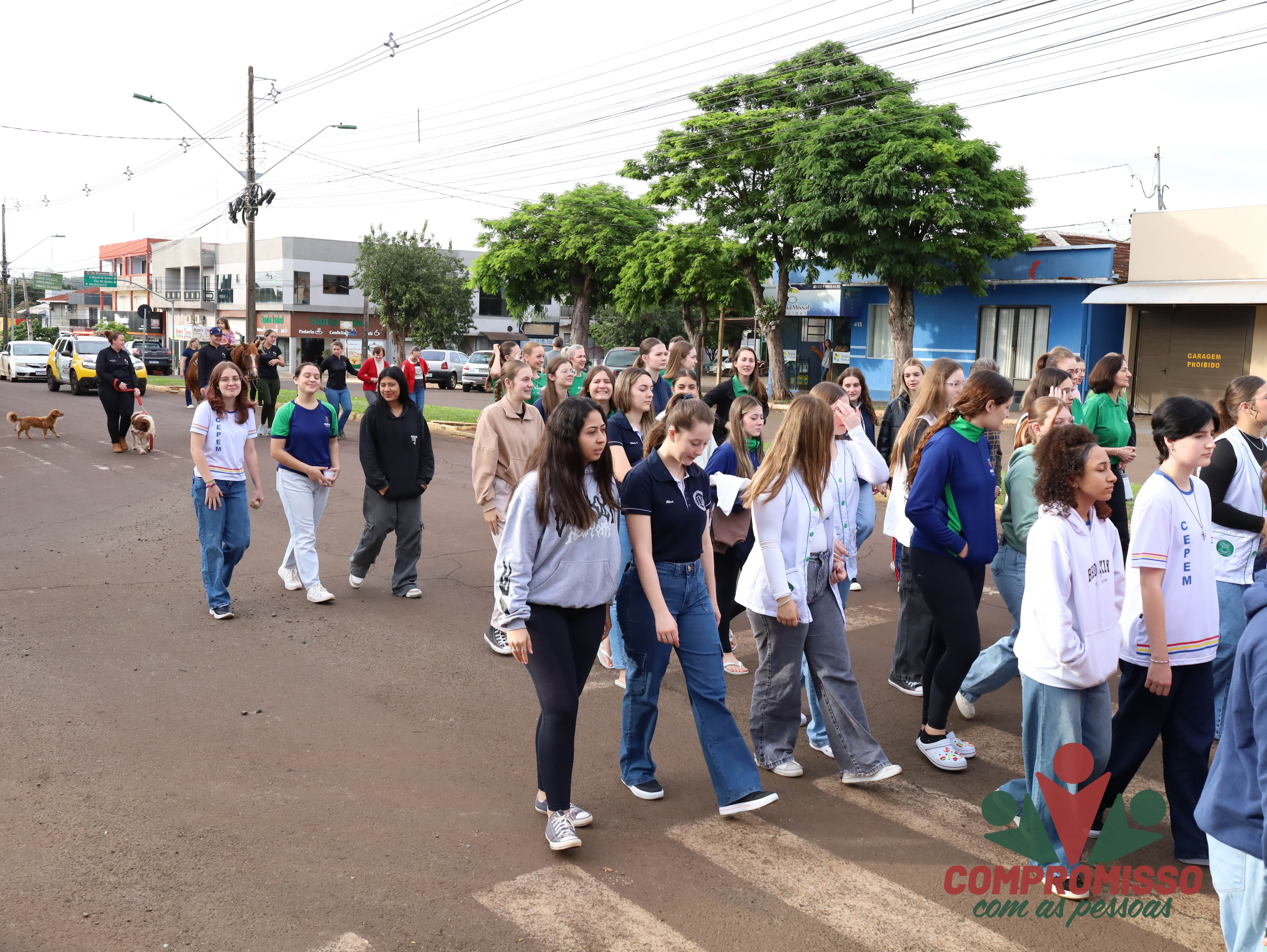 Desafio da Empatia reúne um grande público na 1ª Caminhada pela Inclusão em Missal
