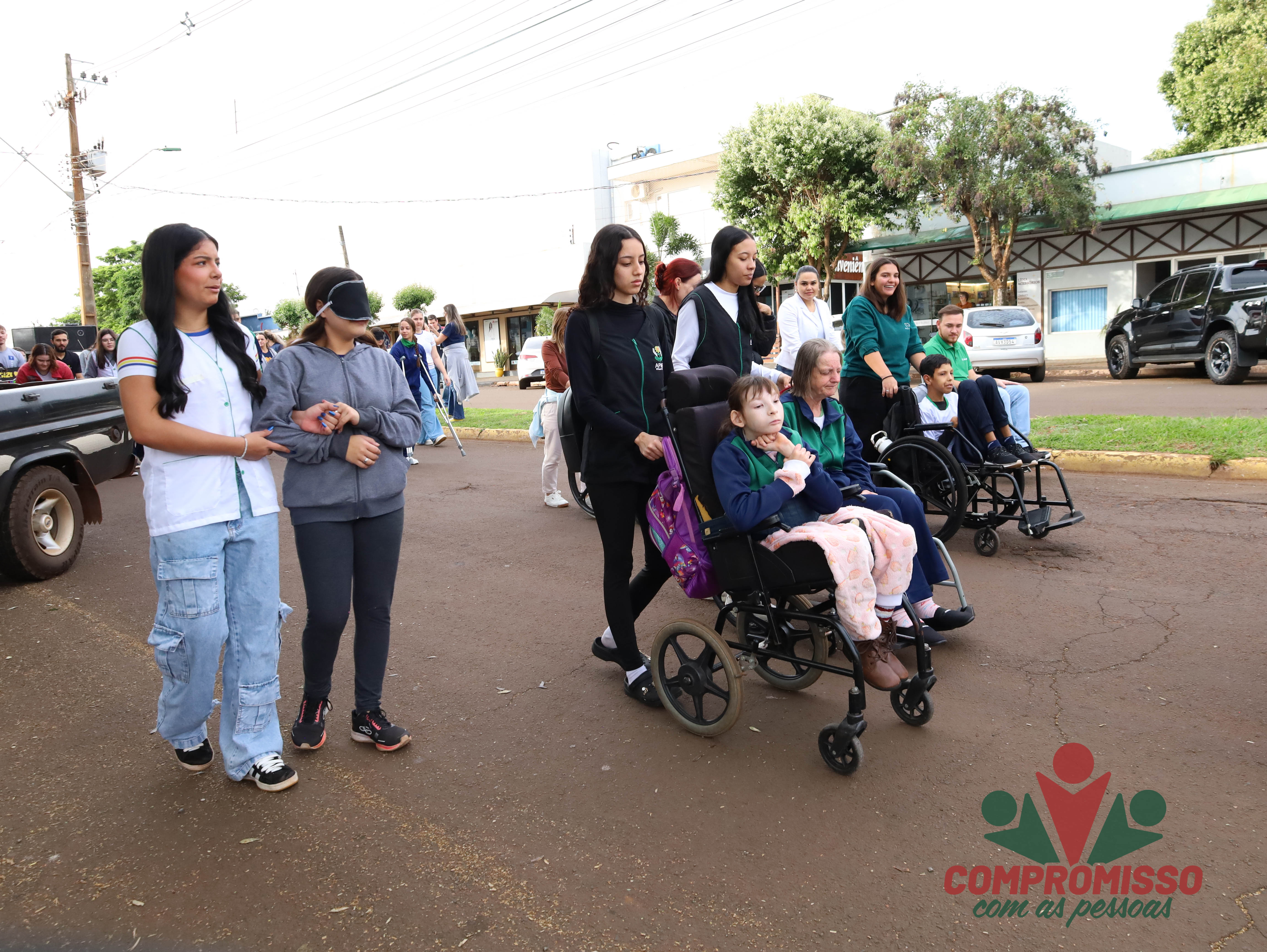 Desafio da Empatia reúne um grande público na 1ª Caminhada pela Inclusão em Missal