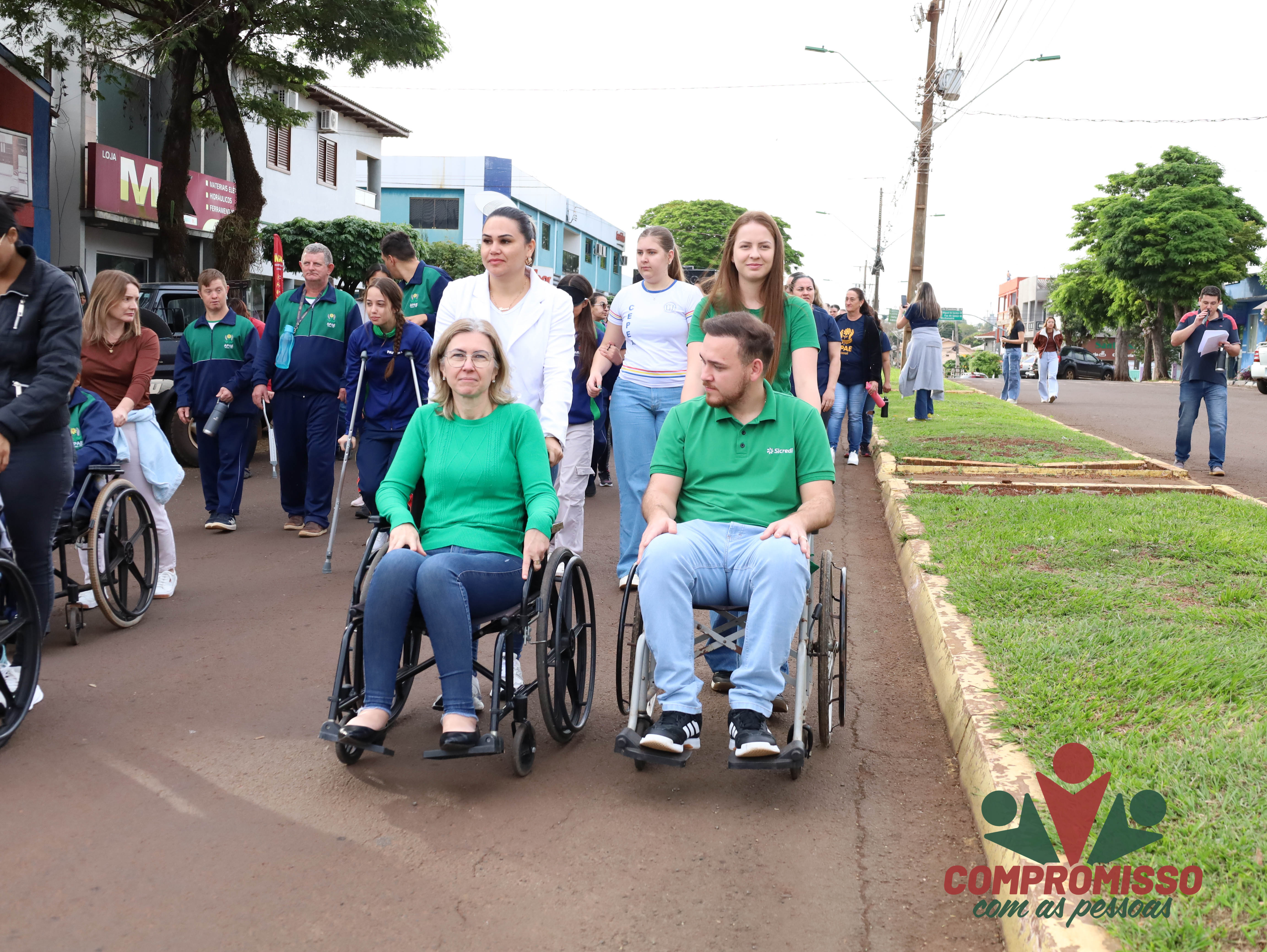 Desafio da Empatia reúne um grande público na 1ª Caminhada pela Inclusão em Missal