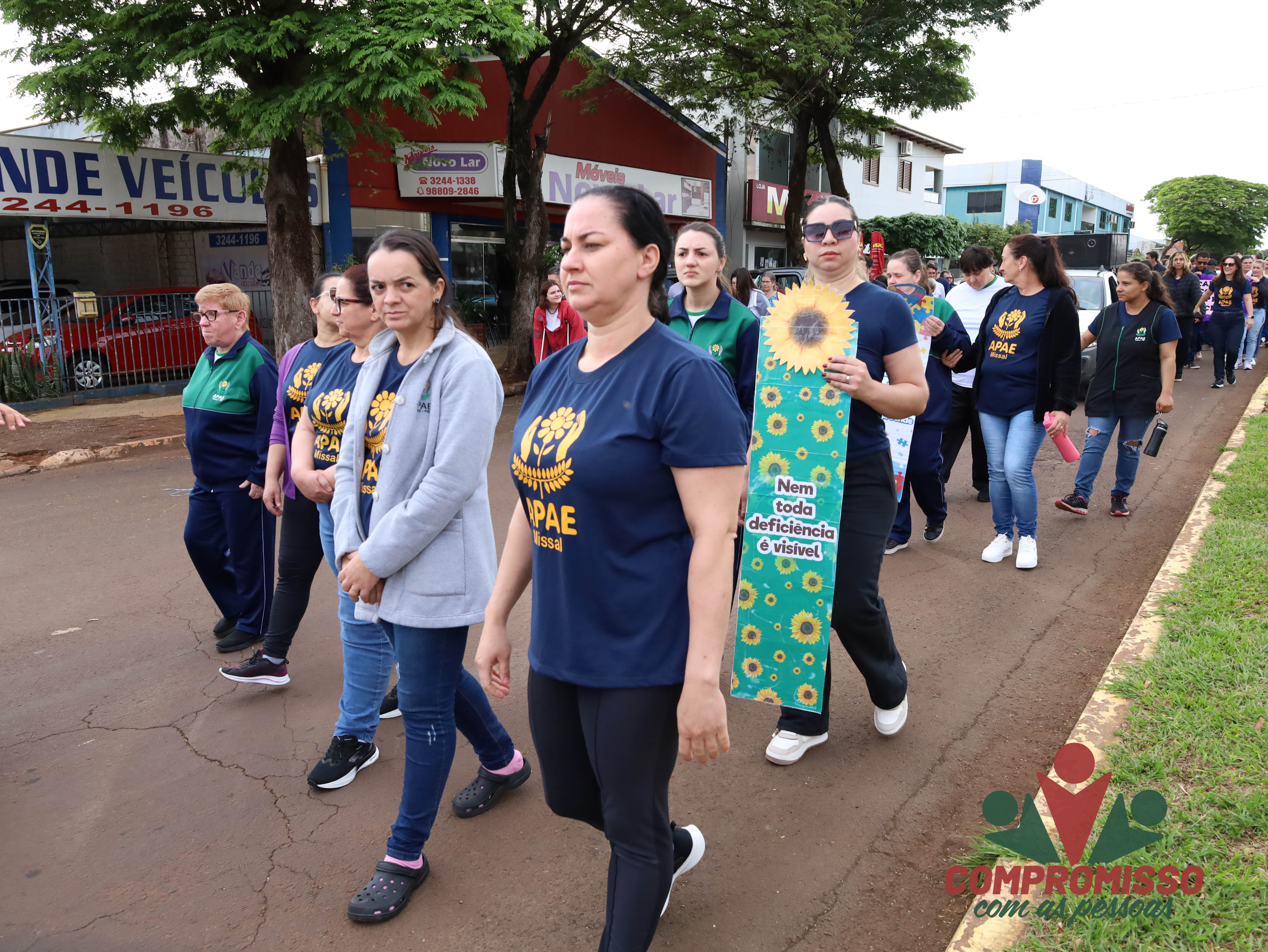 Desafio da Empatia reúne um grande público na 1ª Caminhada pela Inclusão em Missal