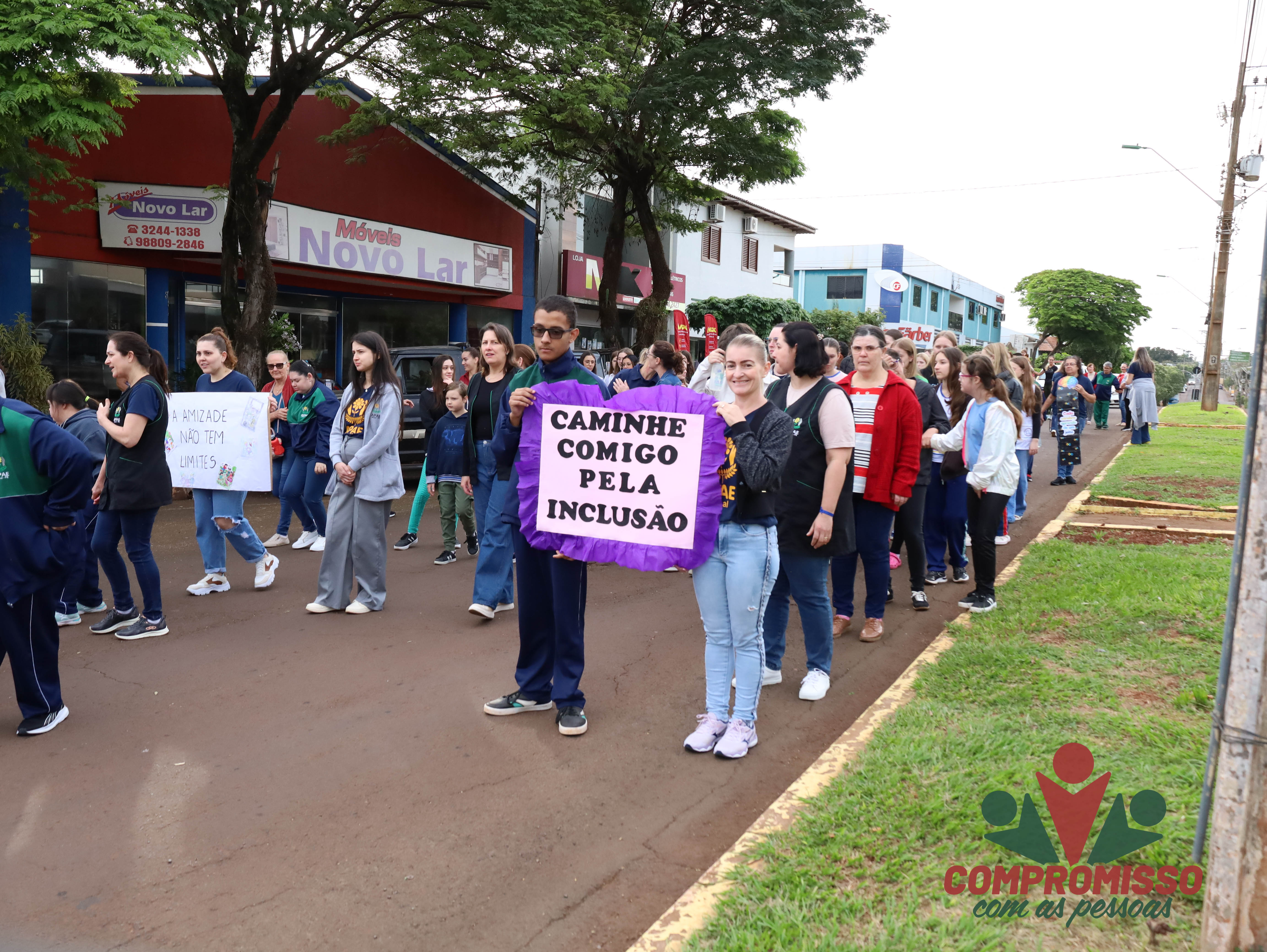 Desafio da Empatia reúne um grande público na 1ª Caminhada pela Inclusão em Missal
