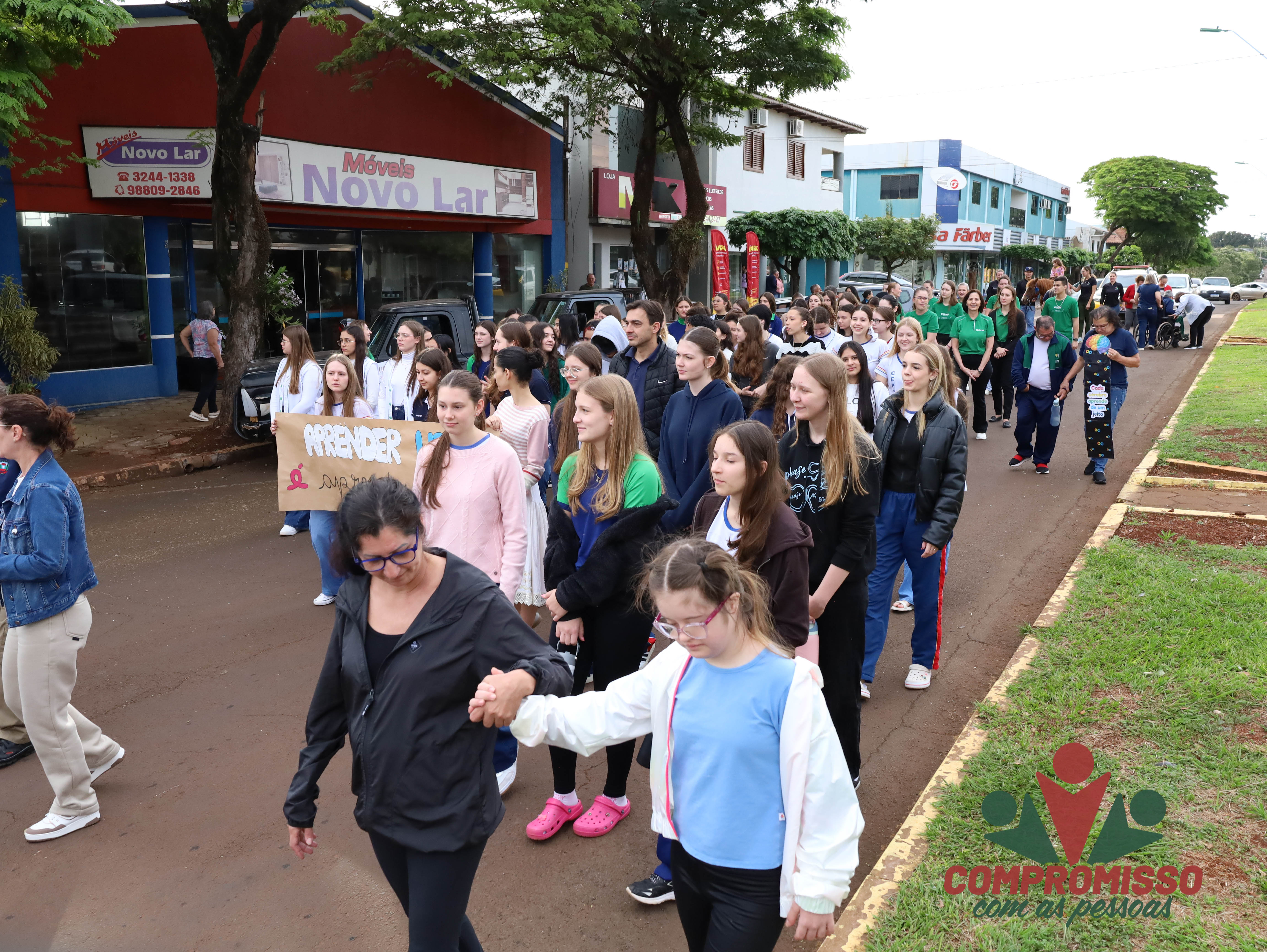 Desafio da Empatia reúne um grande público na 1ª Caminhada pela Inclusão em Missal