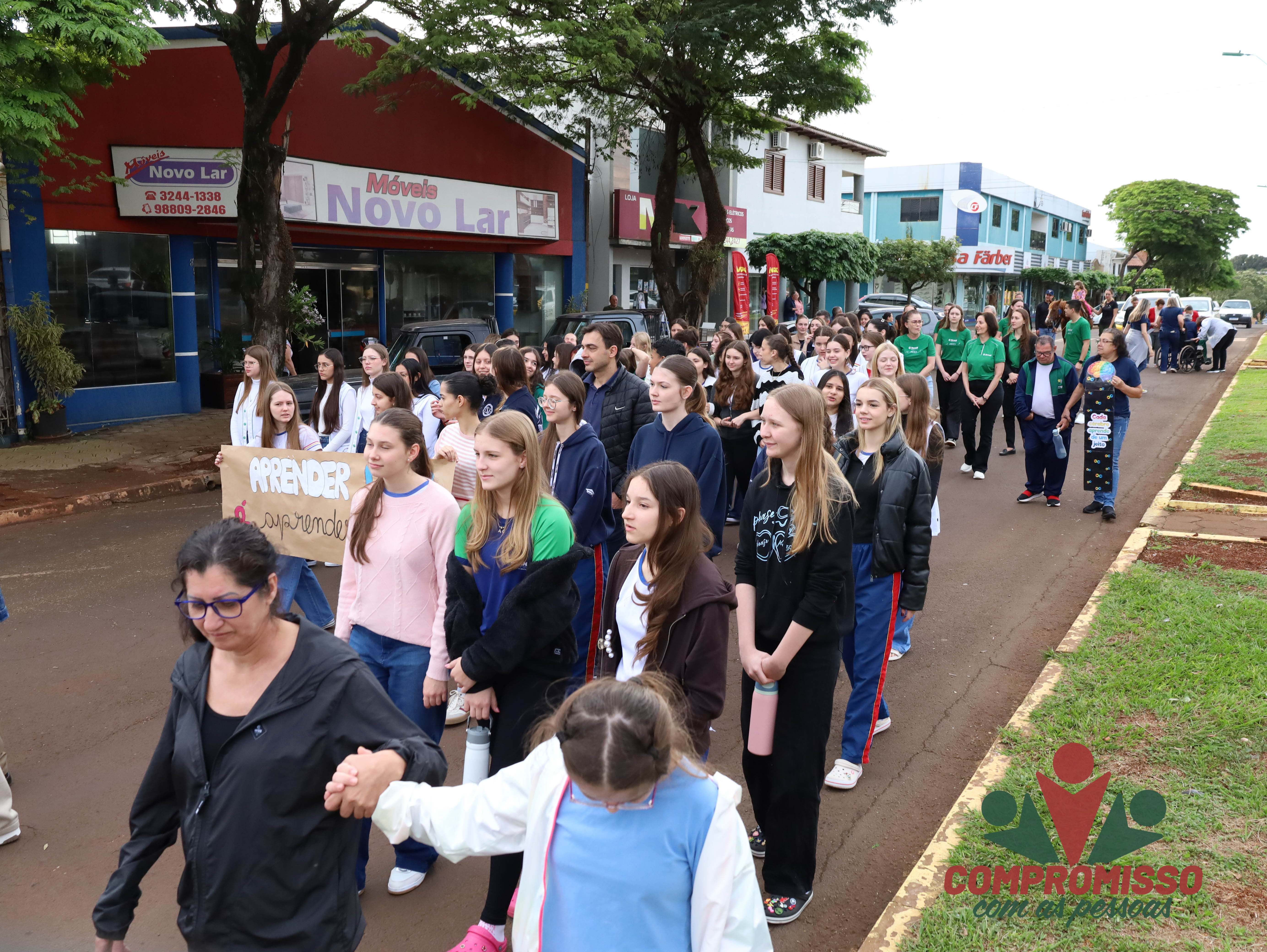 Desafio da Empatia reúne um grande público na 1ª Caminhada pela Inclusão em Missal
