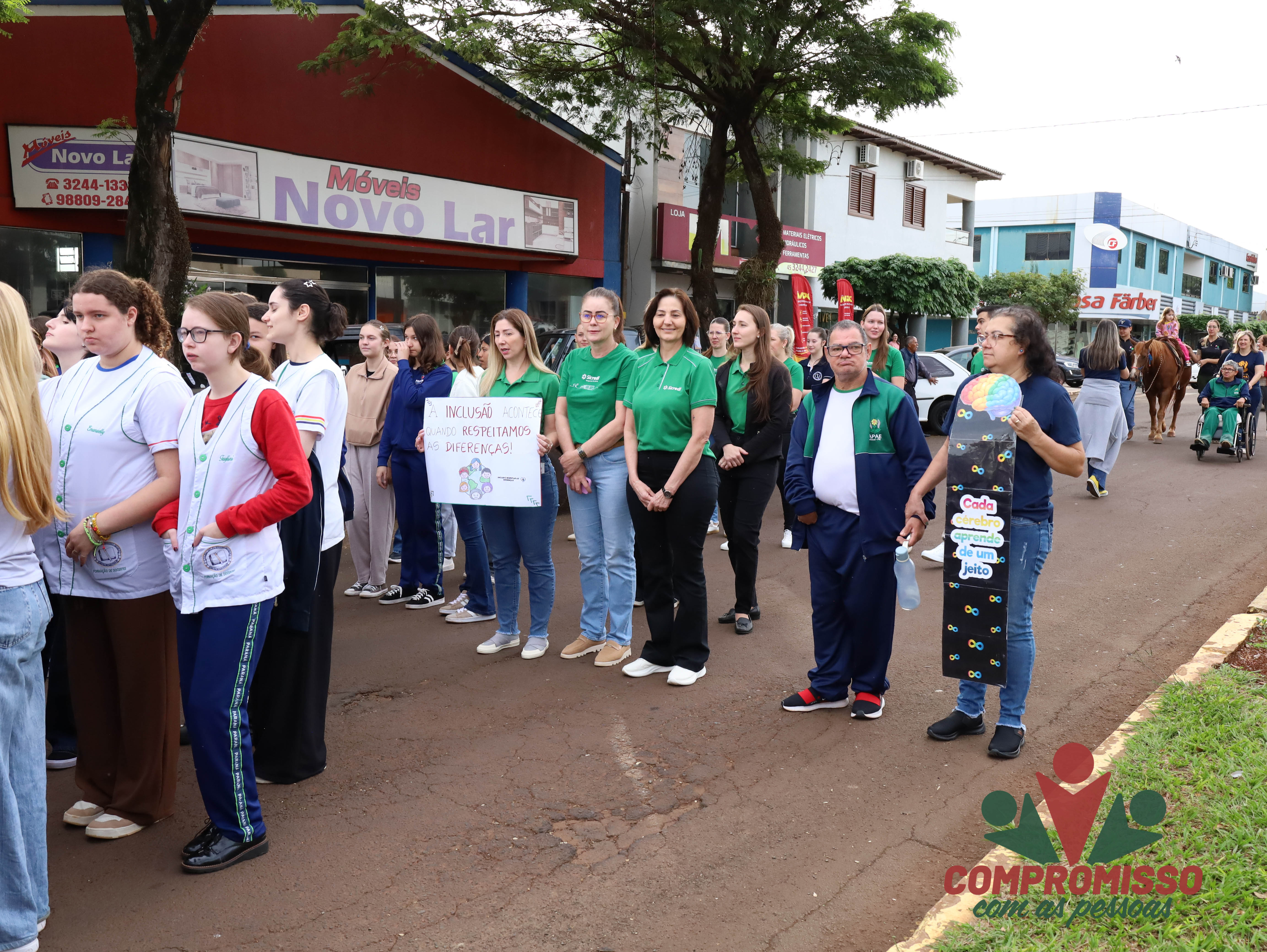 Desafio da Empatia reúne um grande público na 1ª Caminhada pela Inclusão em Missal