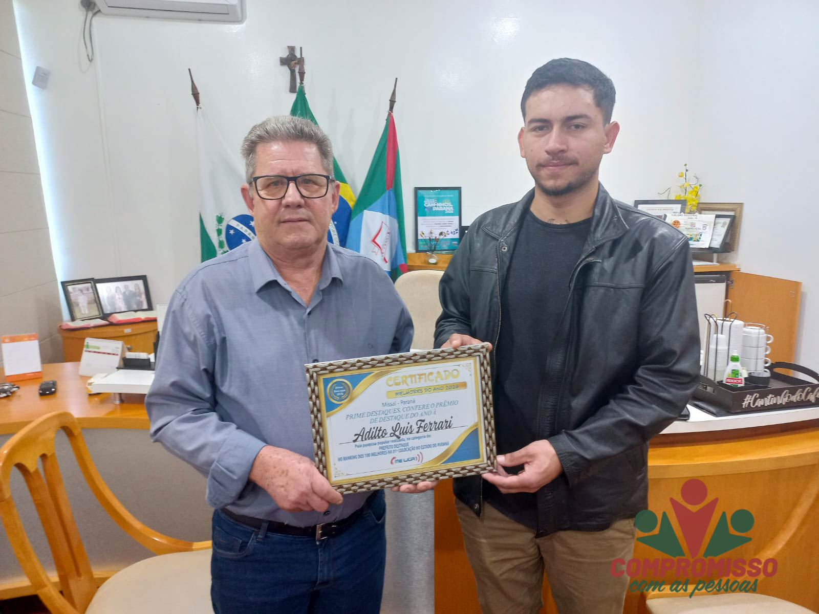Indicação Popular aponta Prefeito de Missal na 1ª colocação no ranking dos 100 melhores prefeitos do Paraná