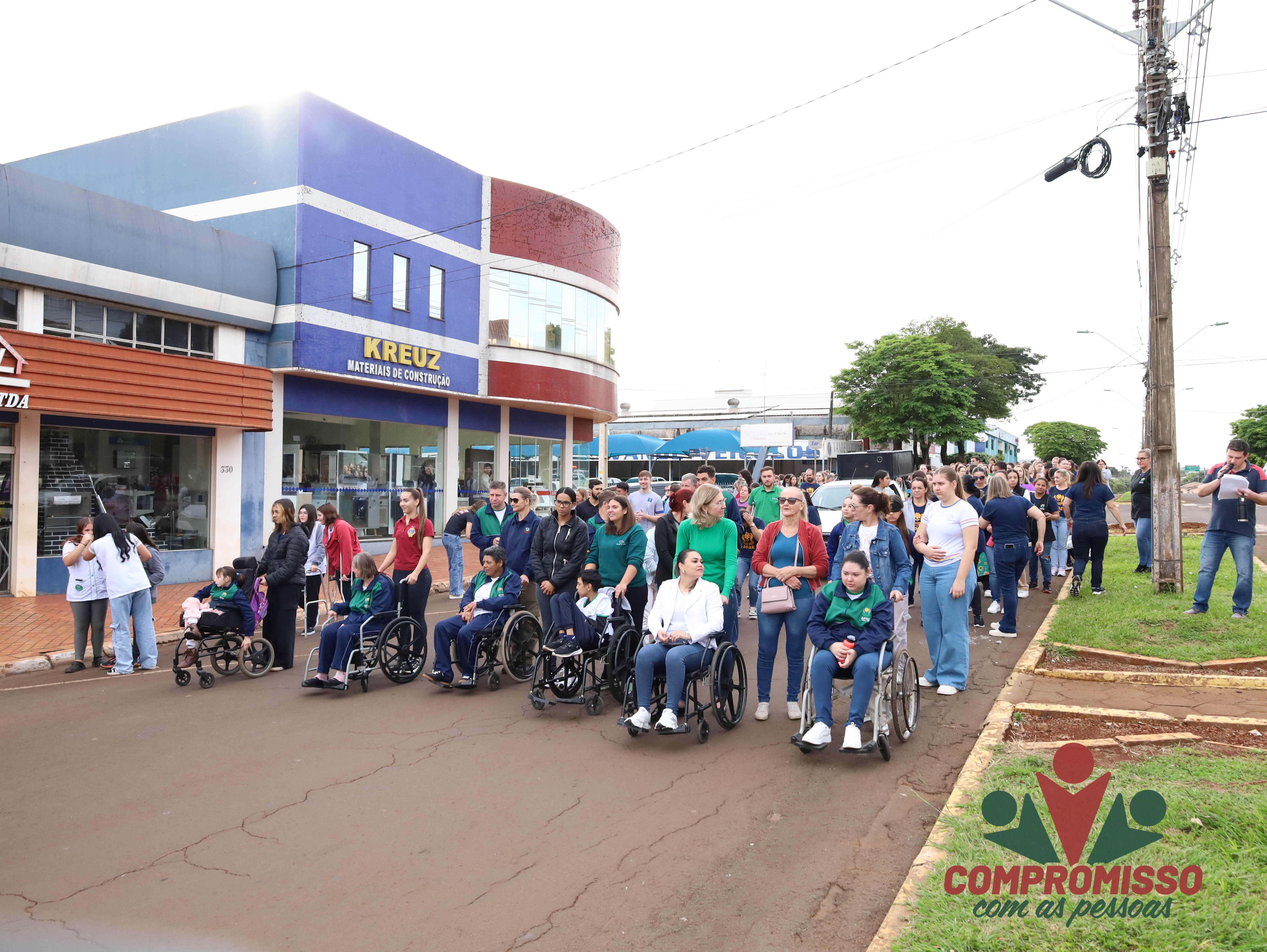 Desafio da Empatia reúne um grande público na 1ª Caminhada pela Inclusão em Missal
