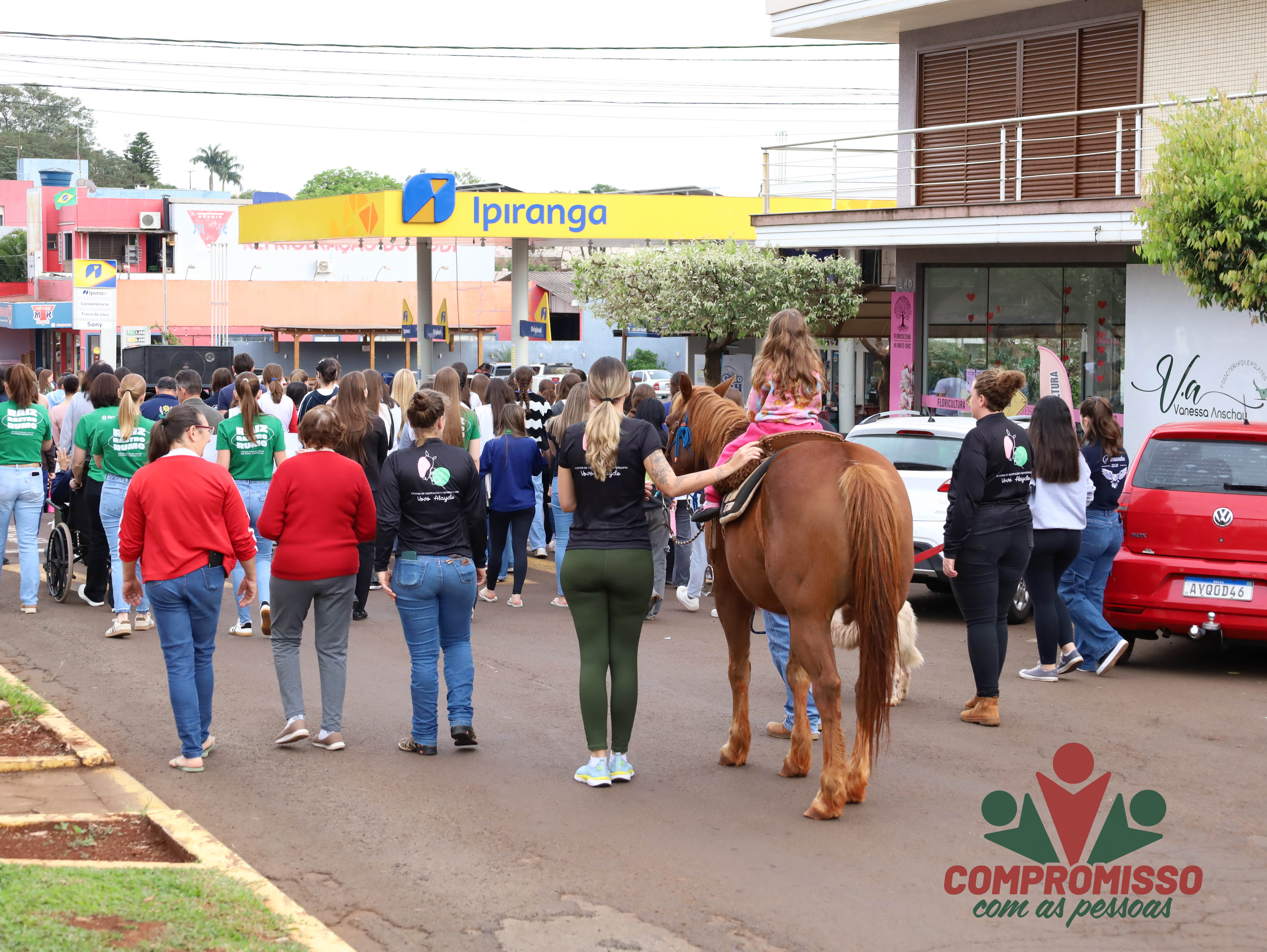 Desafio da Empatia reúne um grande público na 1ª Caminhada pela Inclusão em Missal