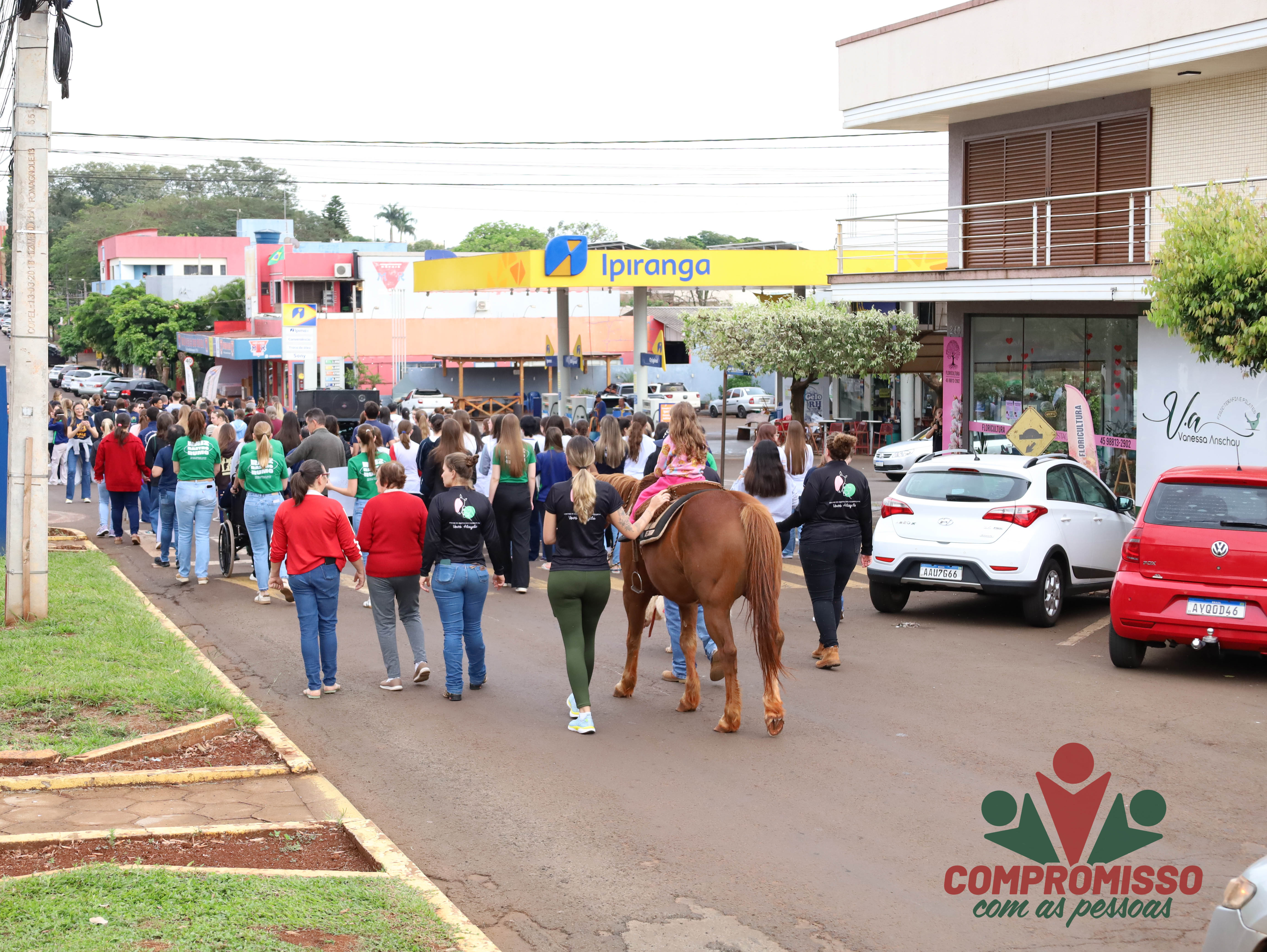 Desafio da Empatia reúne um grande público na 1ª Caminhada pela Inclusão em Missal
