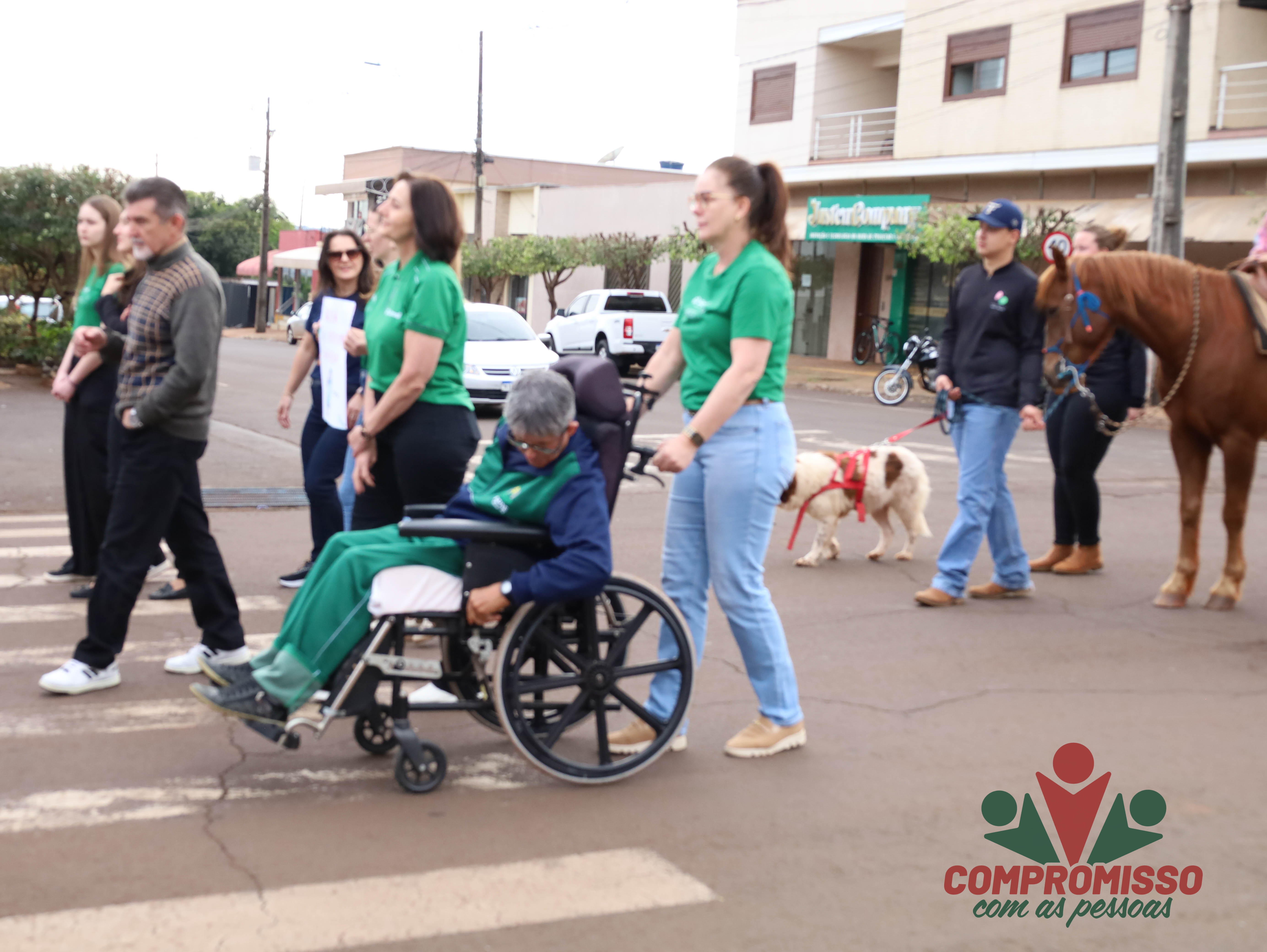 Desafio da Empatia reúne um grande público na 1ª Caminhada pela Inclusão em Missal