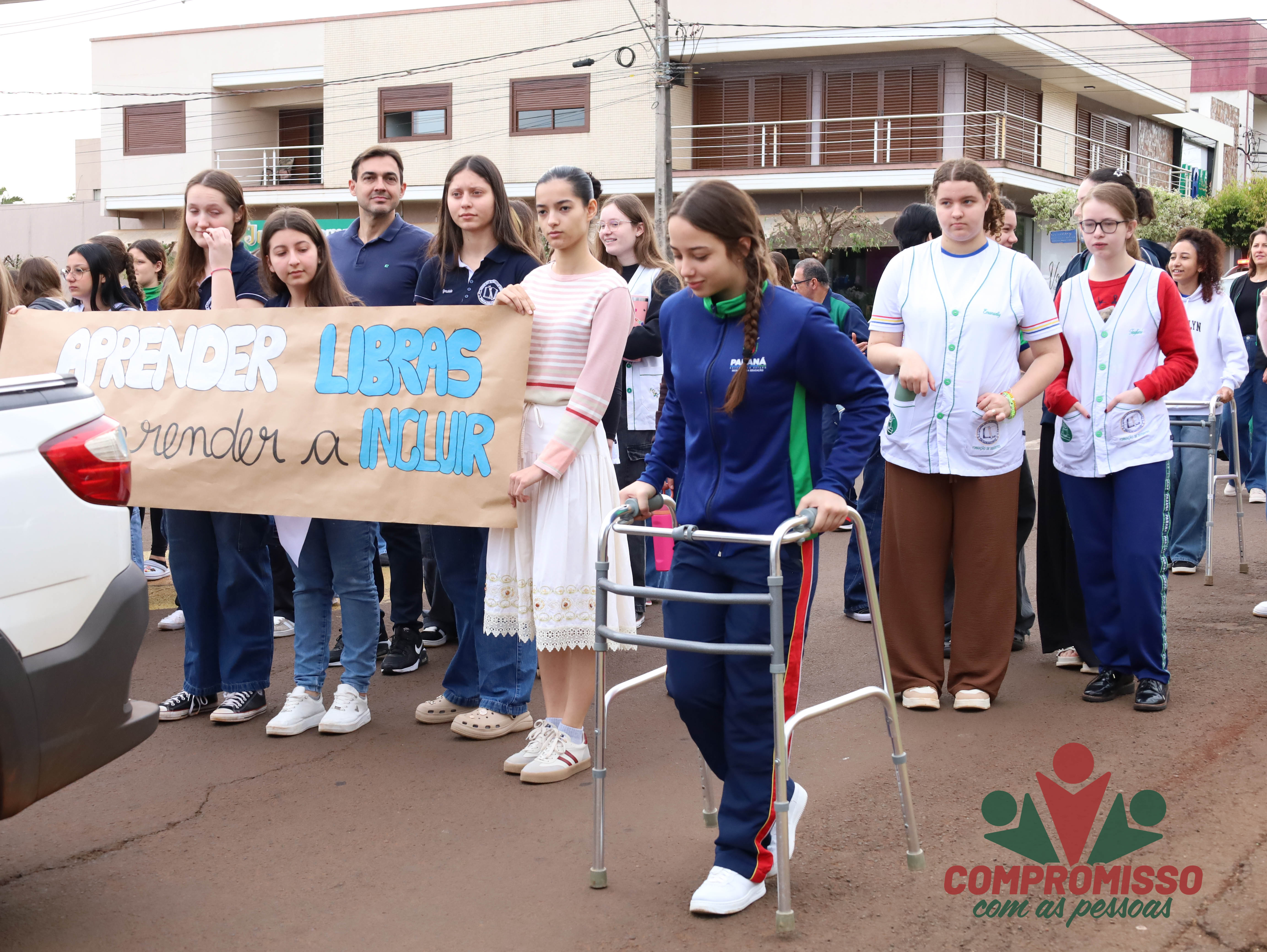 Desafio da Empatia reúne um grande público na 1ª Caminhada pela Inclusão em Missal
